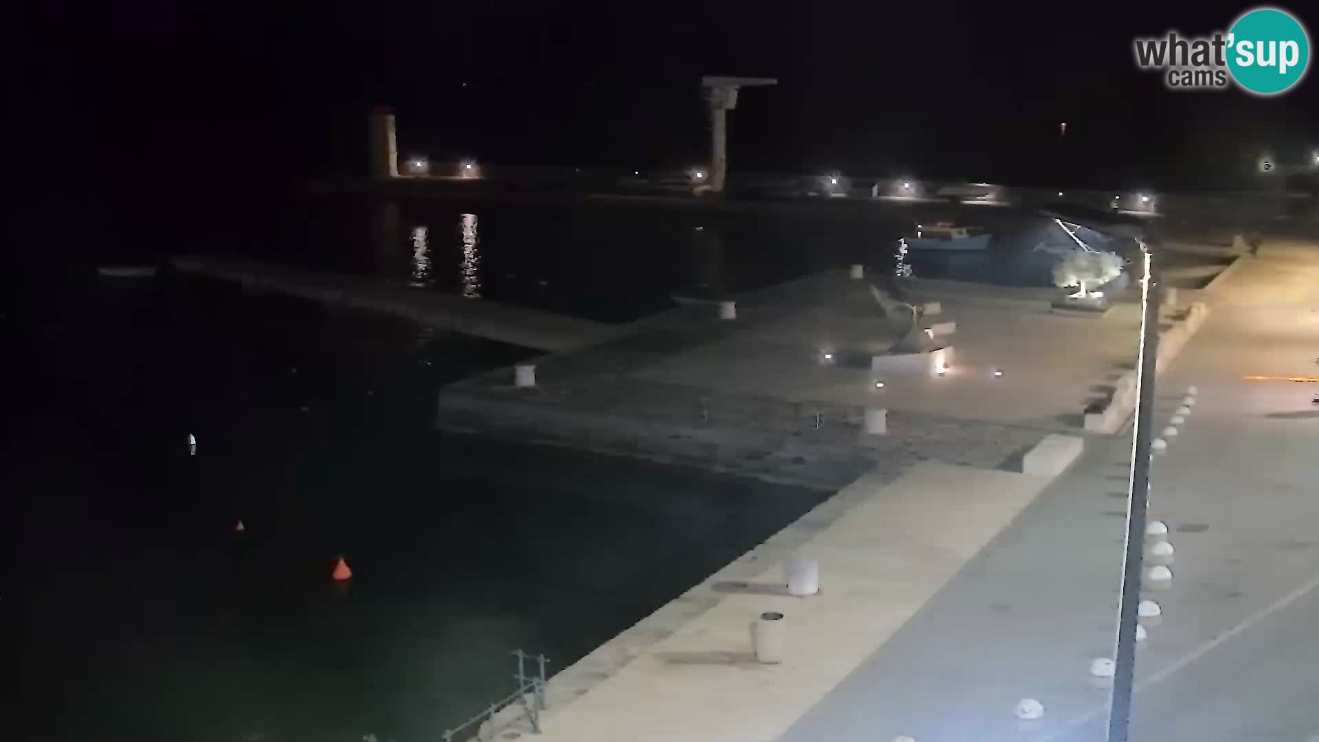 Senj Webcam – Panoramic view of Senj riva