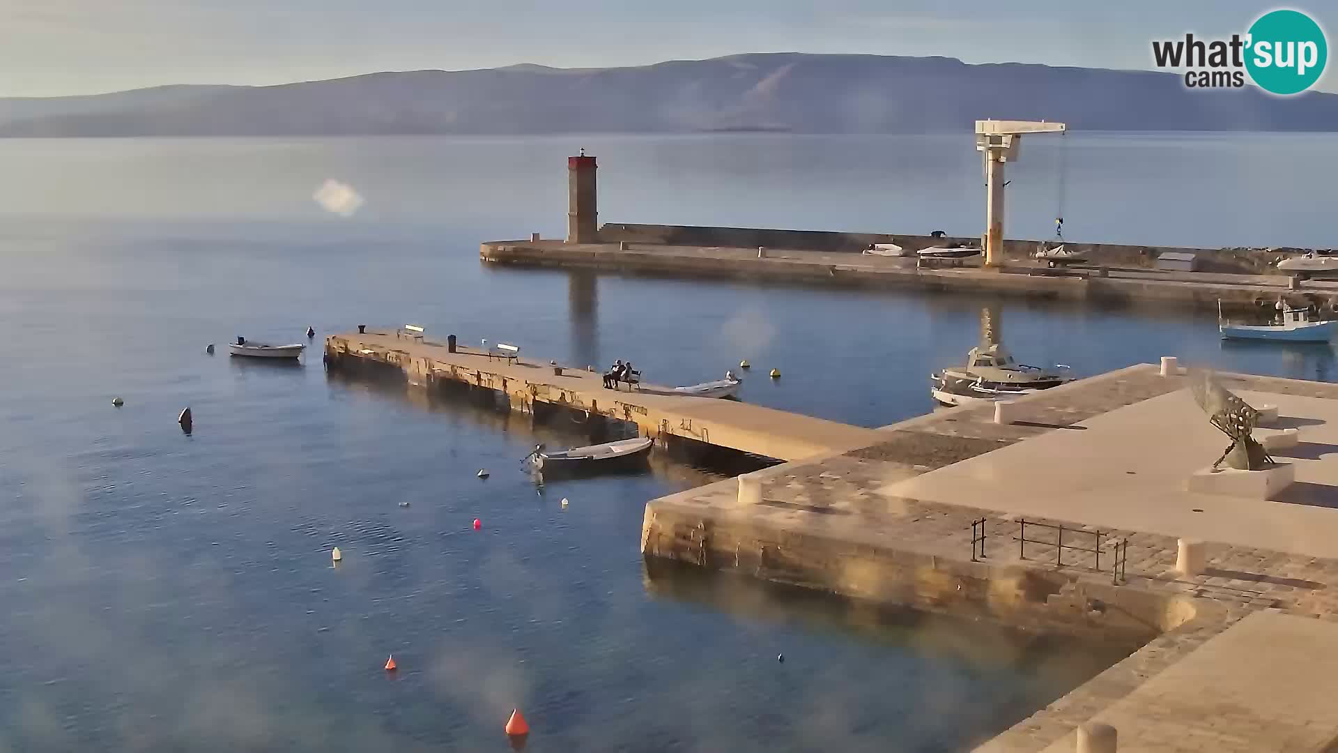 Senj Spletna kamera – pogled na obalo Senja