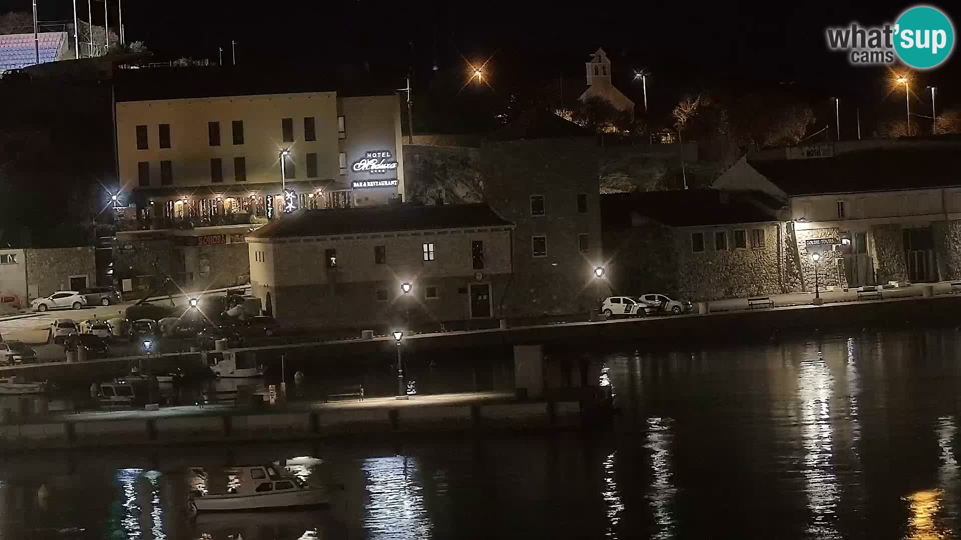 Senj camera en vivo – Vista panorámica de Senj riva