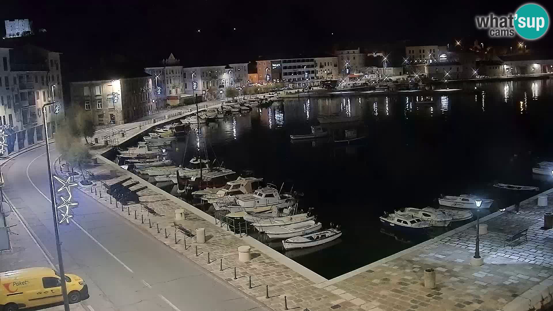 Senj Webcam – Panoramic view of Senj riva