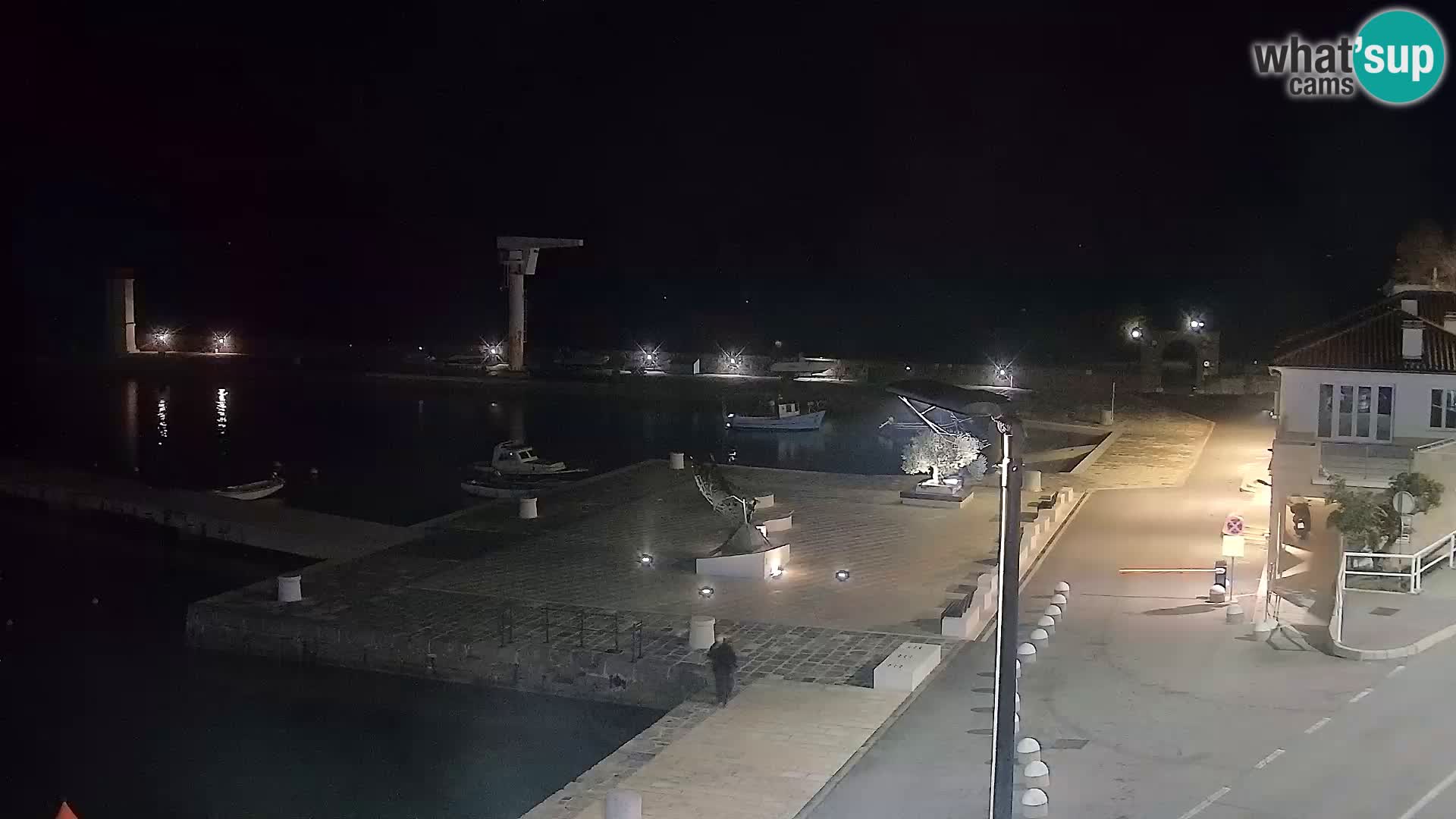 Senj Webcam – Panoramic view of Senj riva