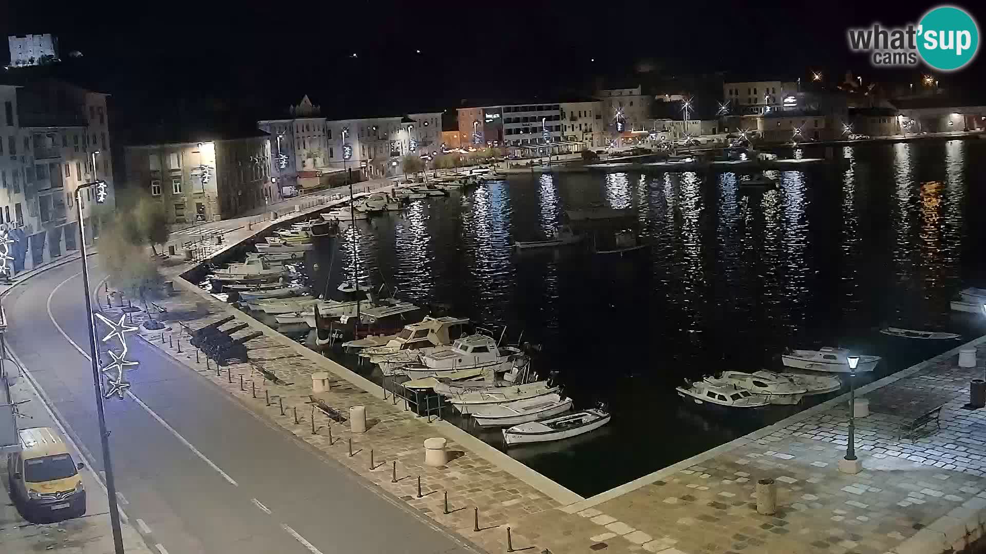 Webcam Segna – Panorama dell’lungomare di Senj