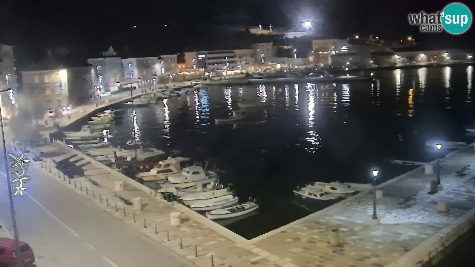 Senj Spletna kamera – pogled na obalo Senja