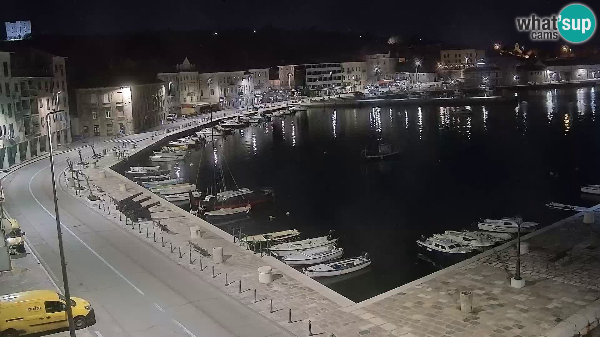 Senj Webcam – Panoramic view of Senj riva