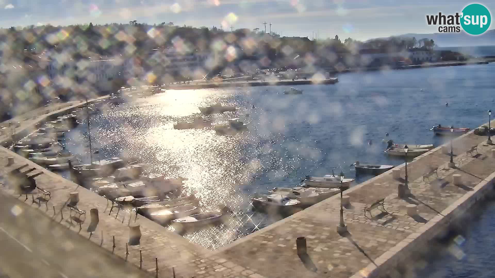 Senj Spletna kamera – pogled na obalo Senja