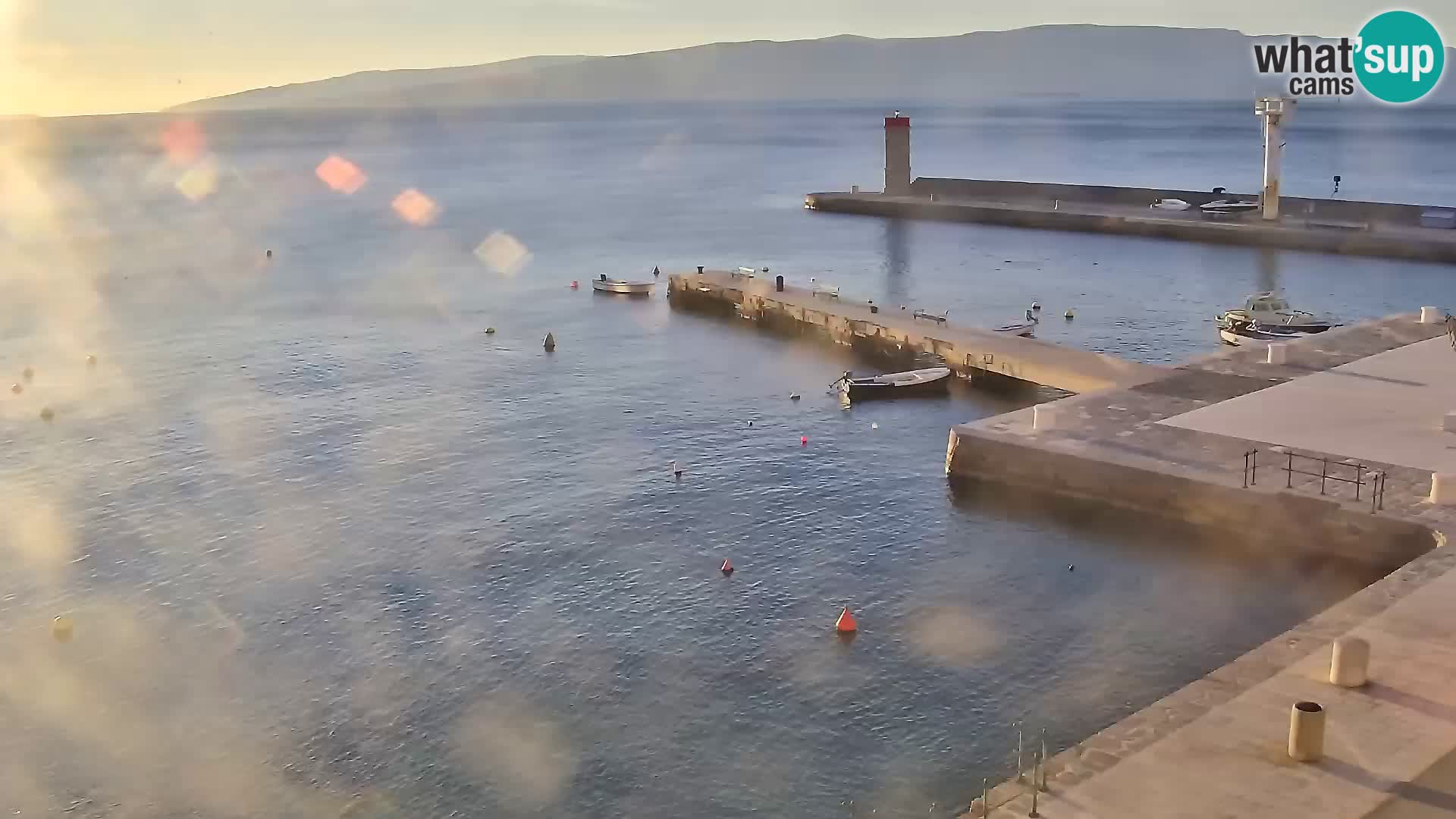 Webcam Segna – Panorama dell’lungomare di Senj
