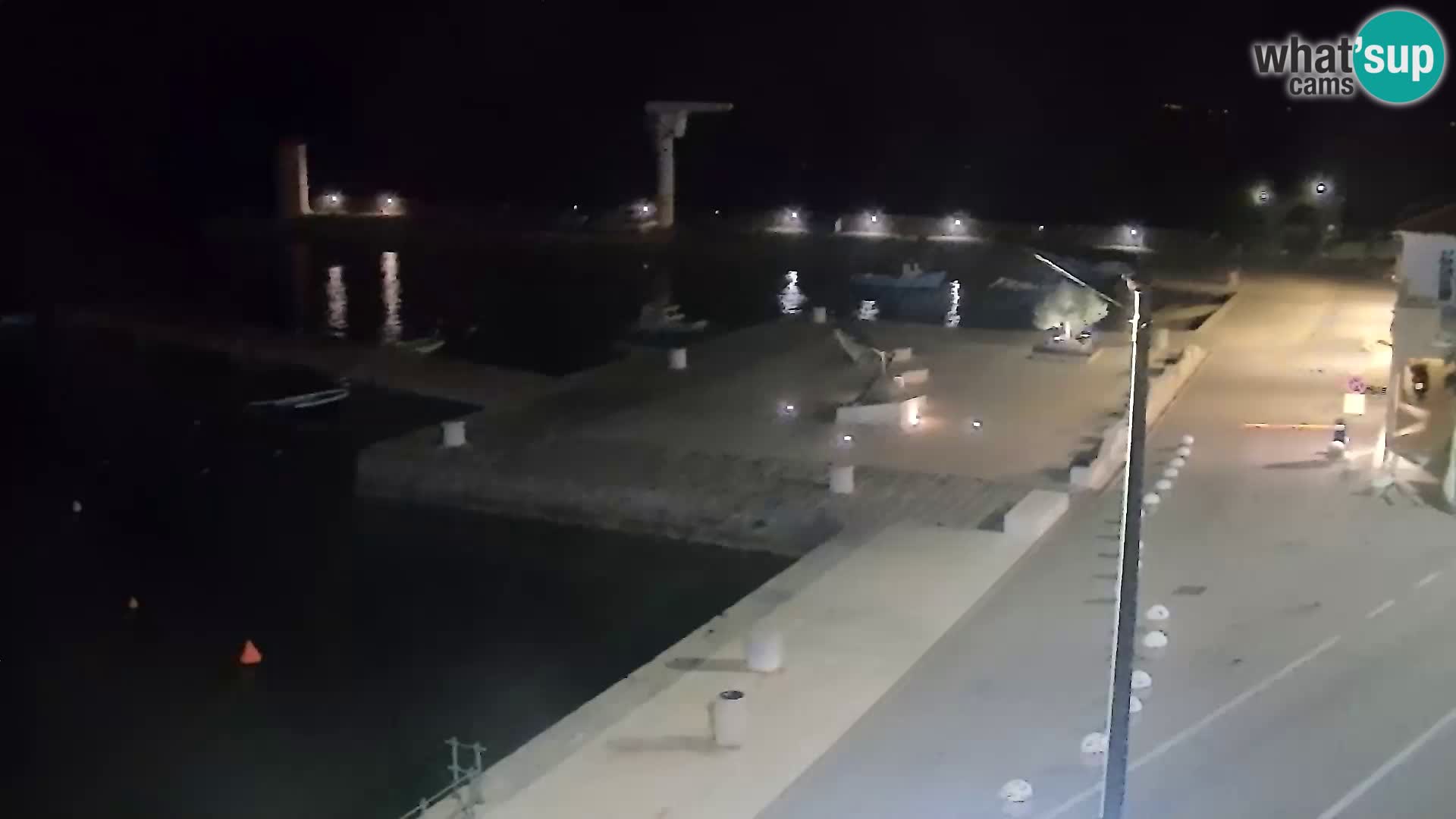 Webcam Segna – Panorama dell’lungomare di Senj