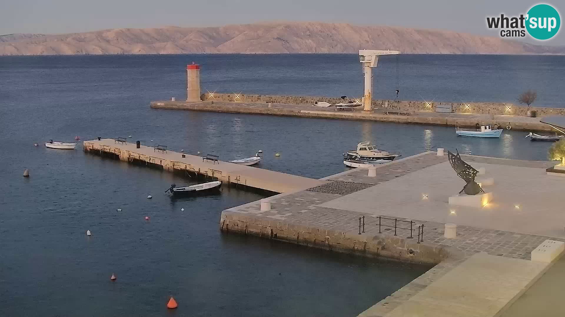 Senj Spletna kamera – pogled na obalo Senja