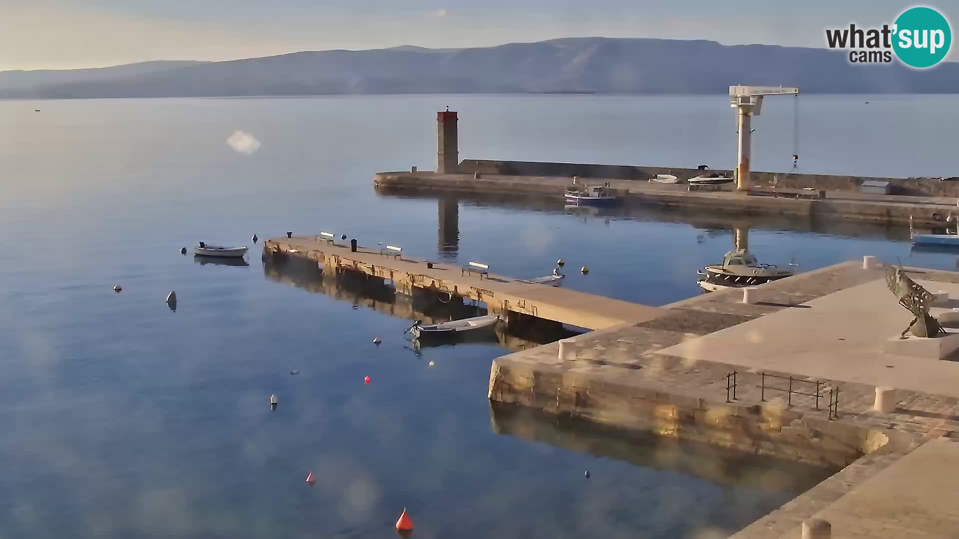 Webcam Segna – Panorama dell’lungomare di Senj