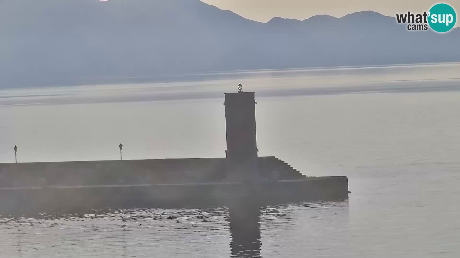 Webcam Segna – Panorama dell’lungomare di Senj