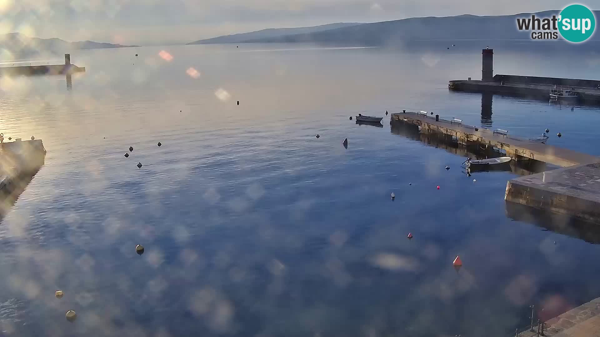 Webcam Segna – Panorama dell’lungomare di Senj