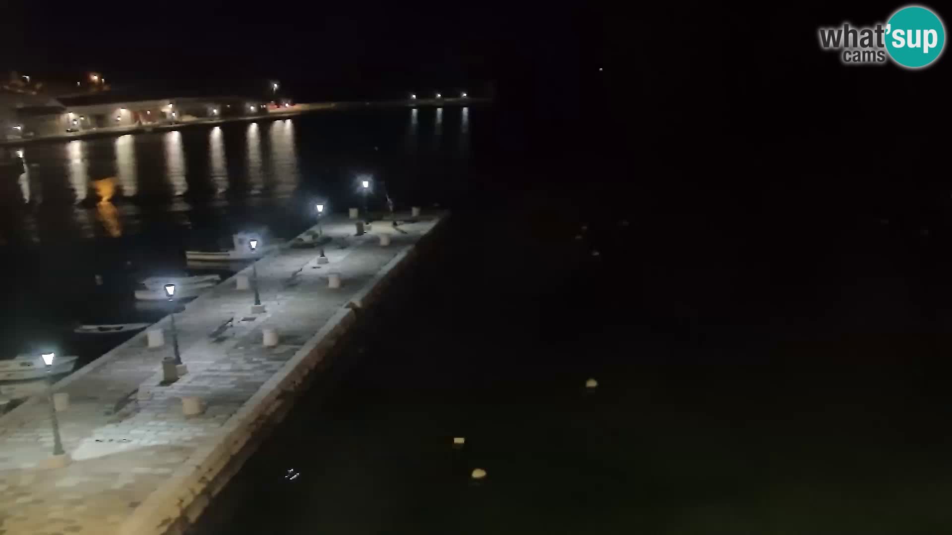 Senj Webcam – Panoramic view of Senj riva