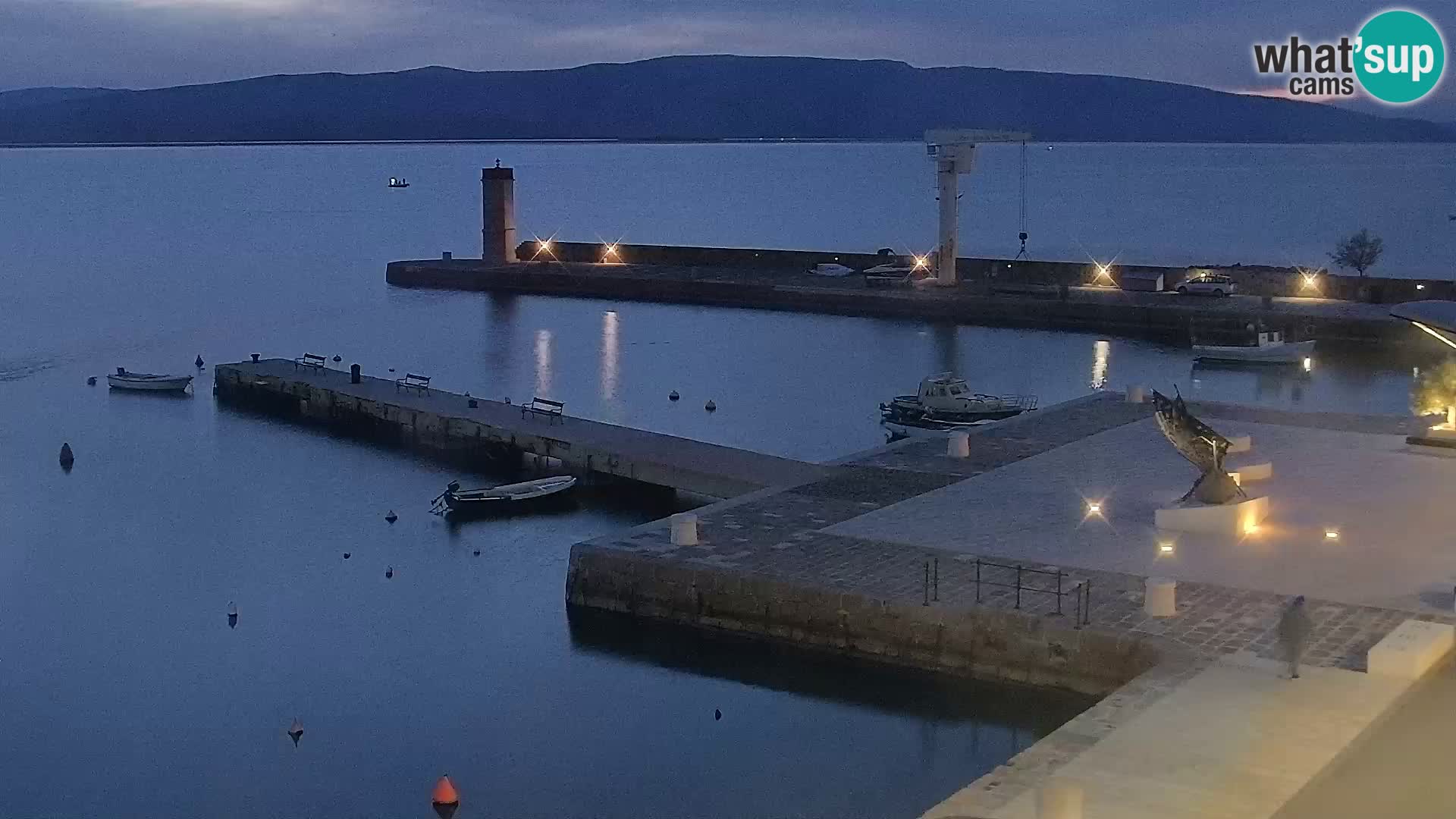 Senj Webcam – Panoramic view of Senj riva