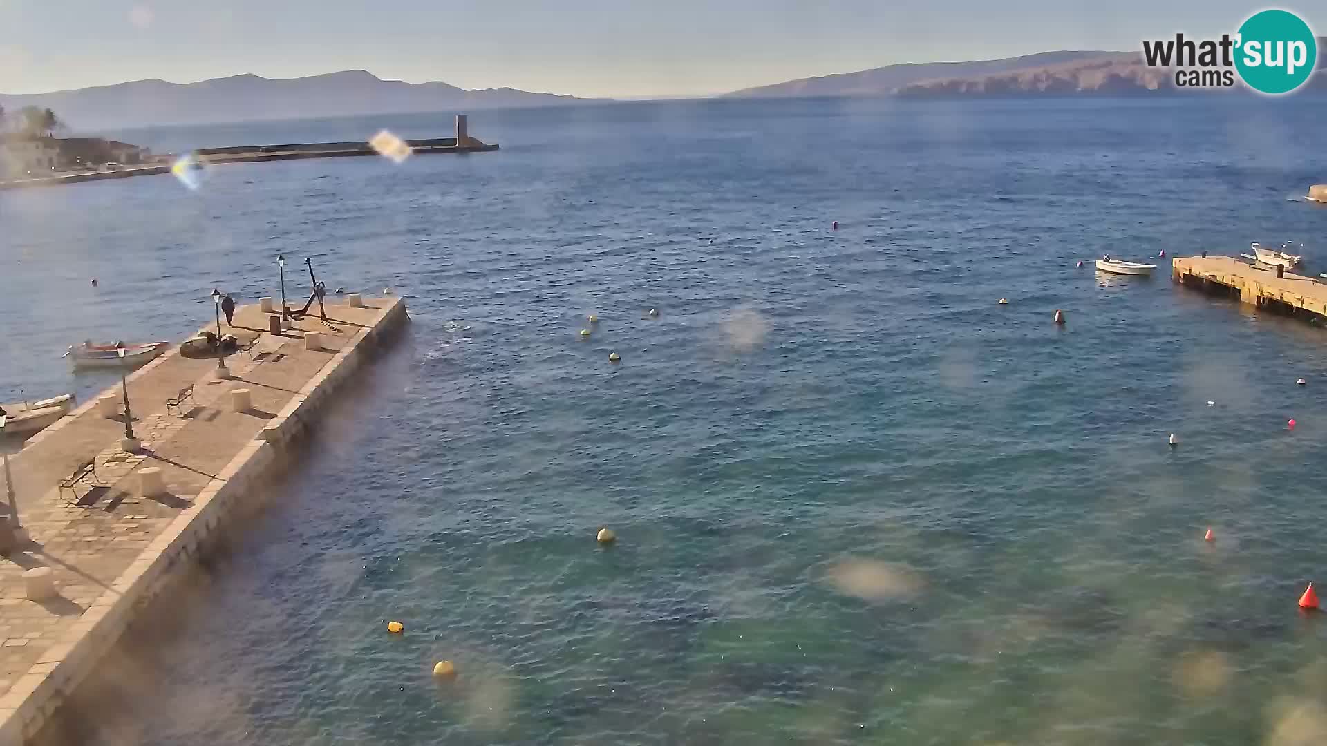 Webcam Segna – Panorama dell’lungomare di Senj