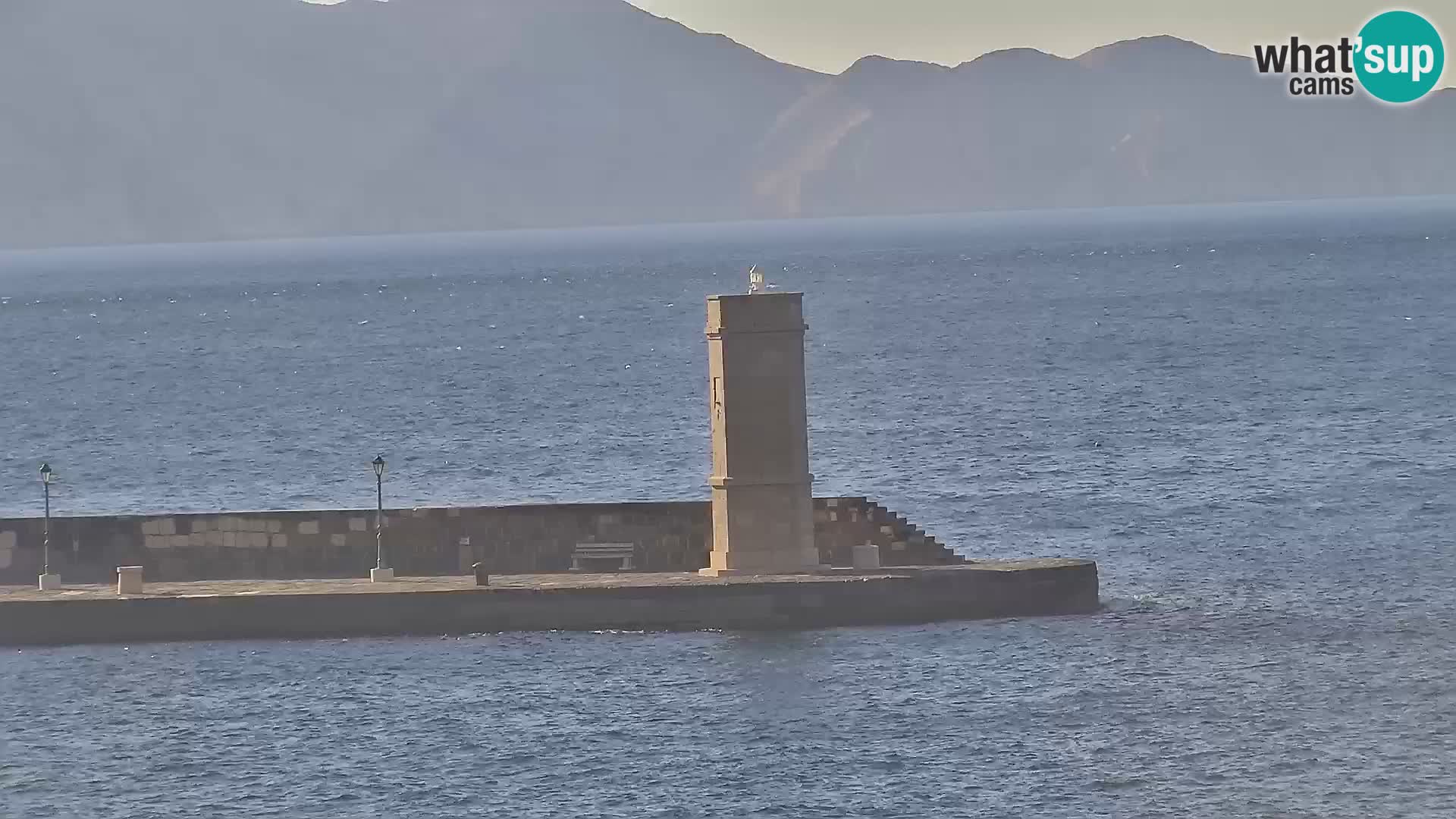 Webcam Segna – Panorama dell’lungomare di Senj