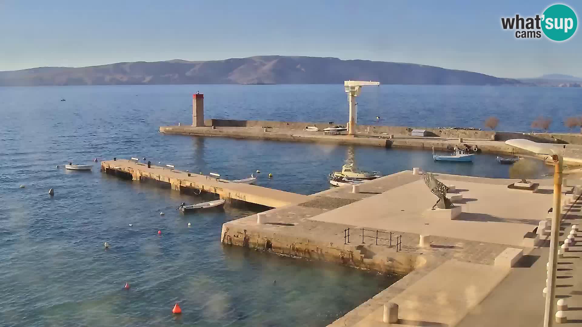 Senj Webcam – Panoramic view of Senj riva