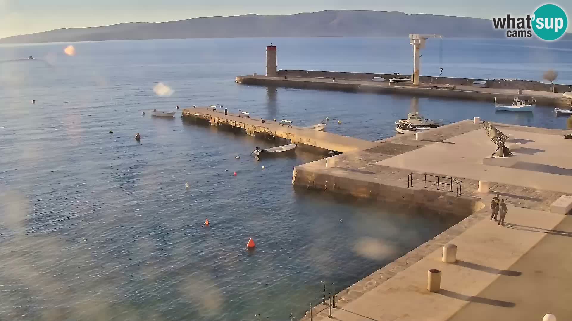 Webcam Segna – Panorama dell’lungomare di Senj