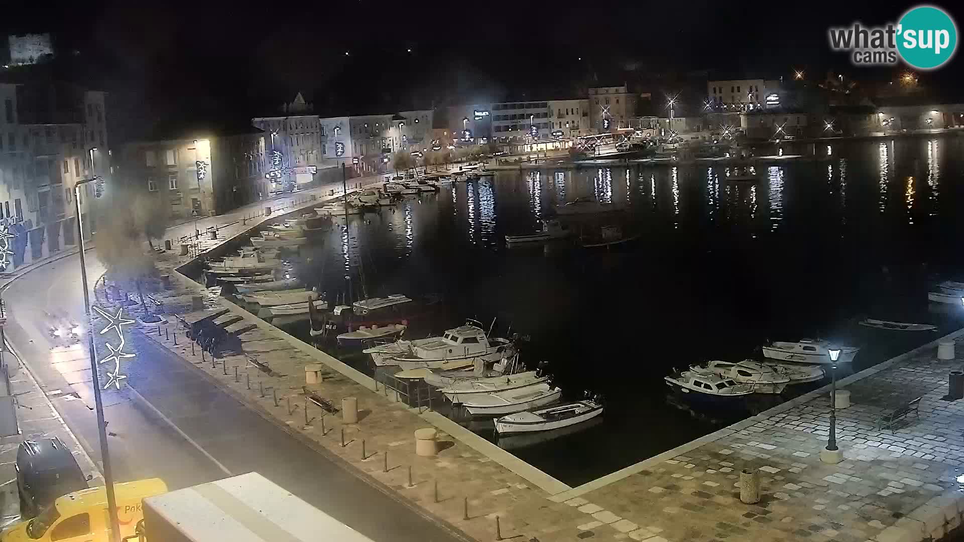 Senj Webcam – Panoramic view of Senj riva