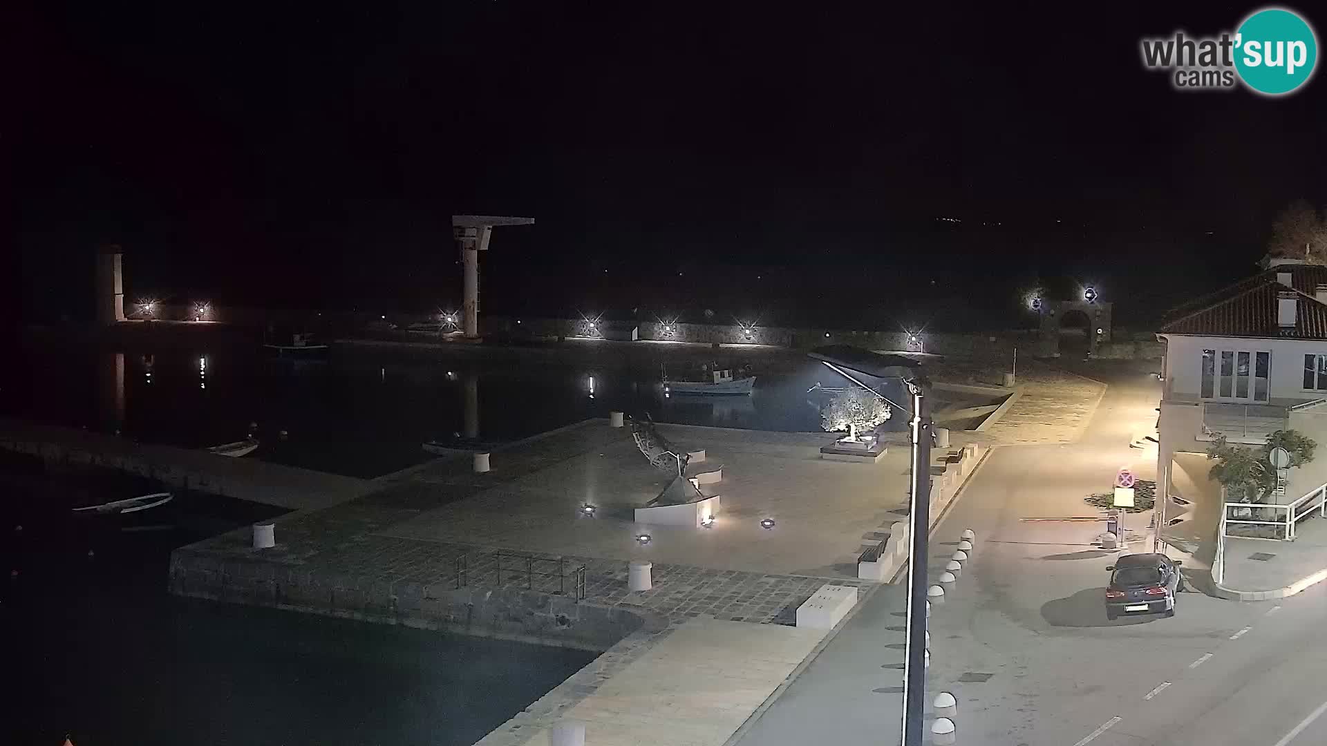 Senj Spletna kamera – pogled na obalo Senja