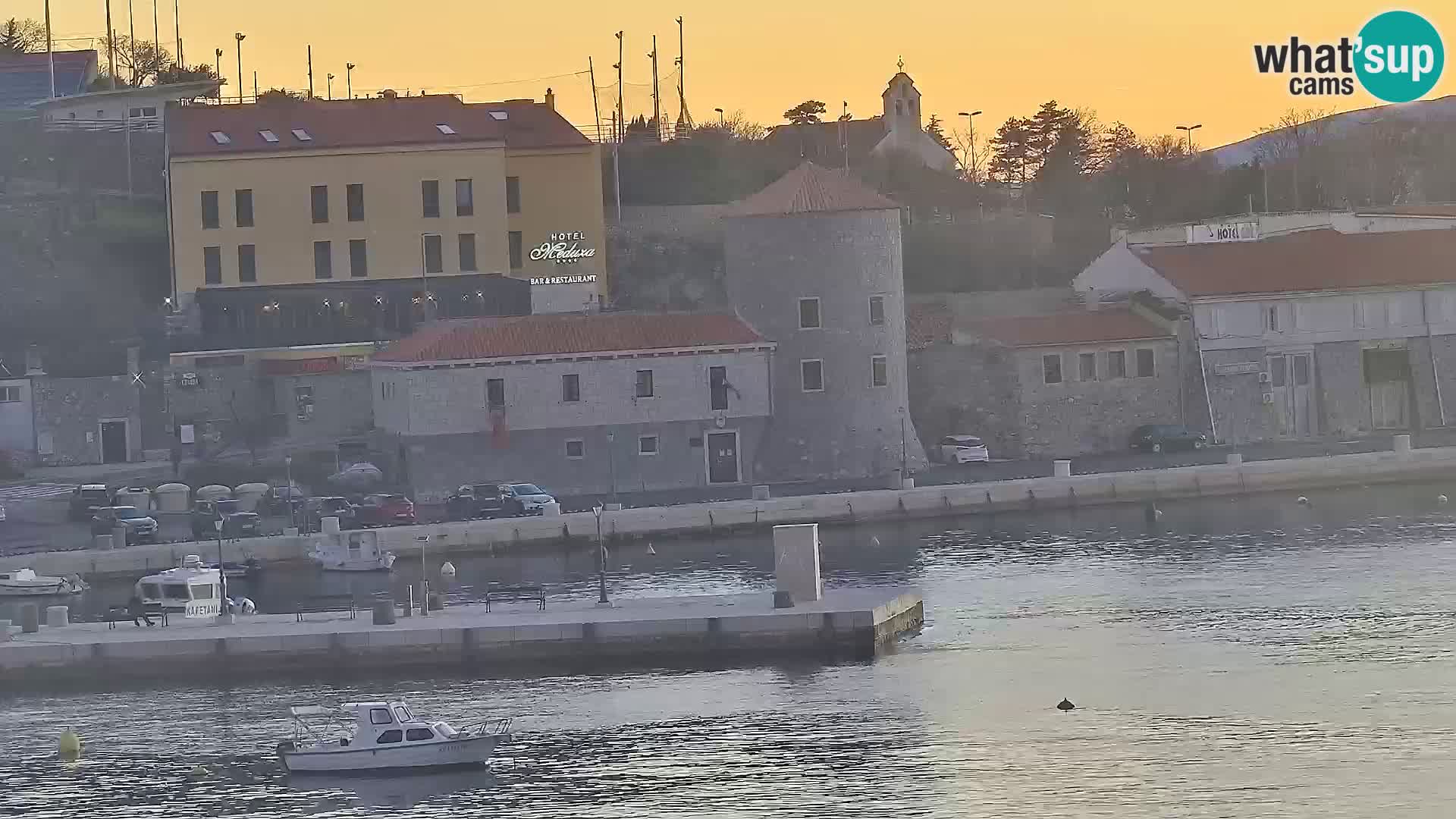 Senj Spletna kamera – pogled na obalo Senja