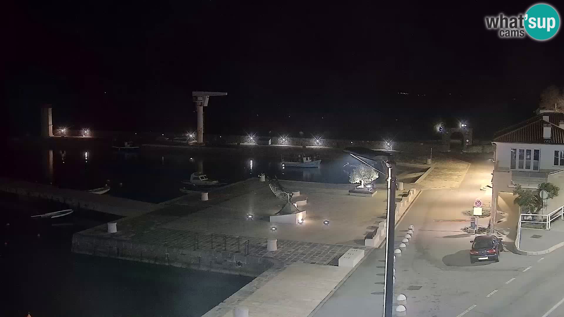 Senj camera en vivo – Vista panorámica de Senj riva