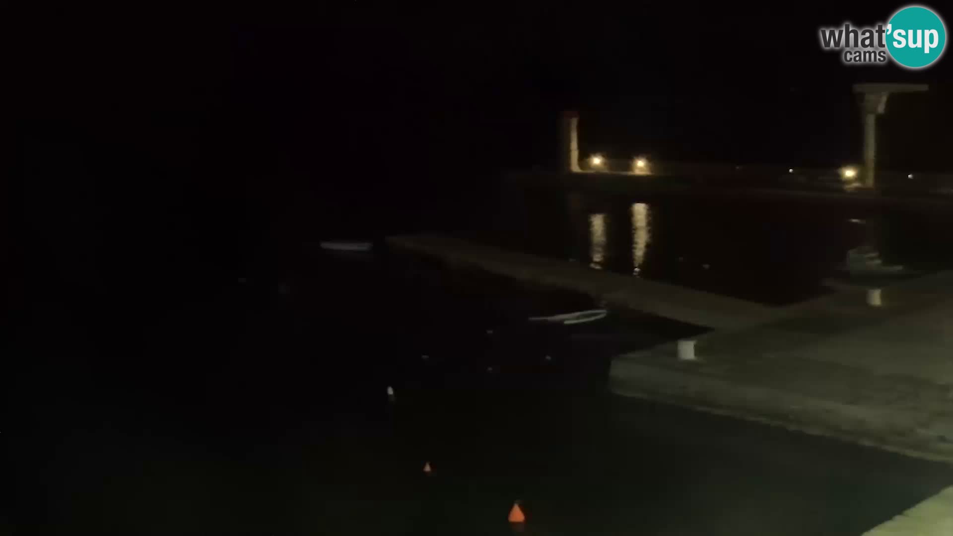 Webcam Senj – Panoramablick auf die Riva Senj