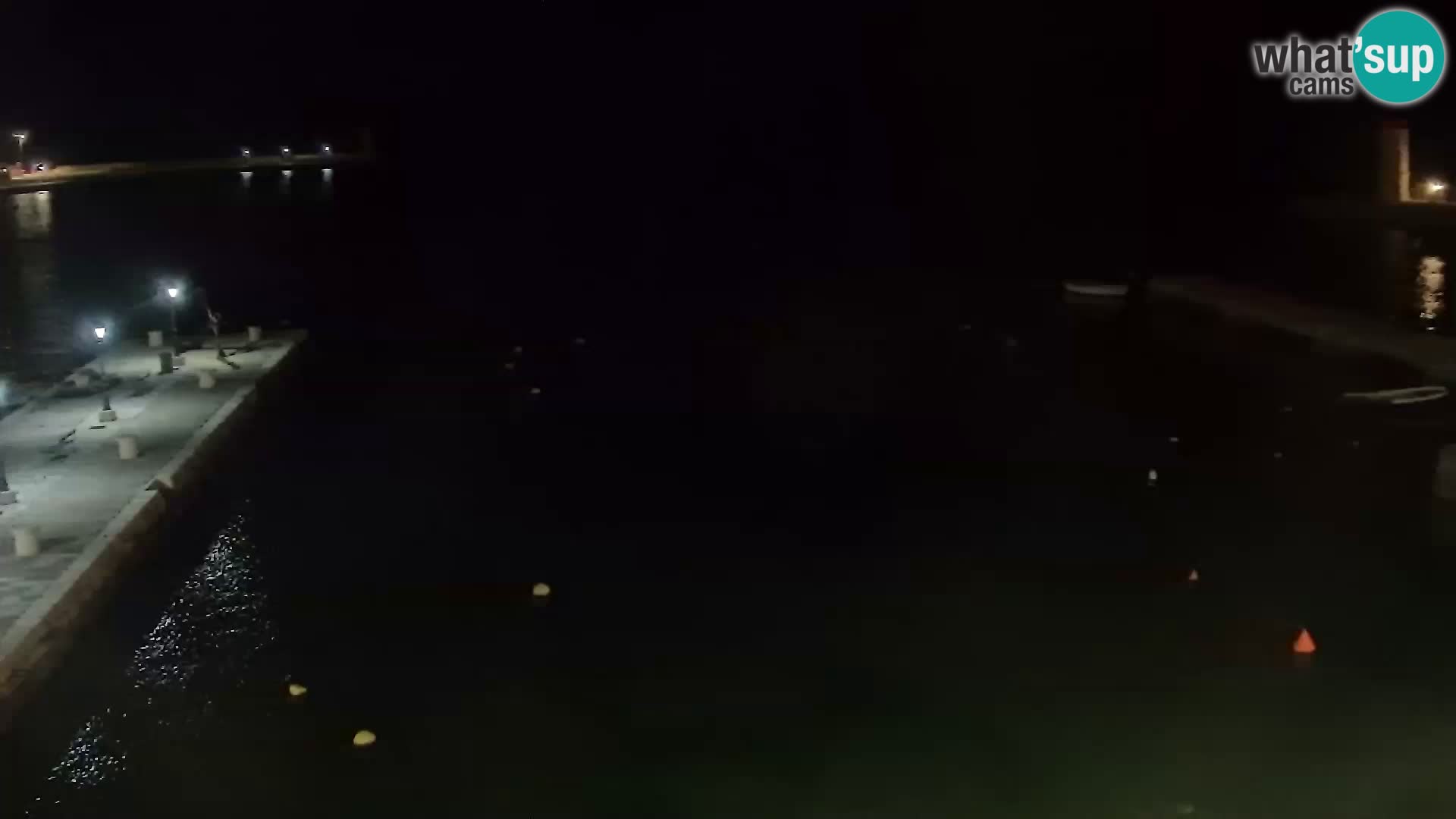 Senj Spletna kamera – pogled na obalo Senja