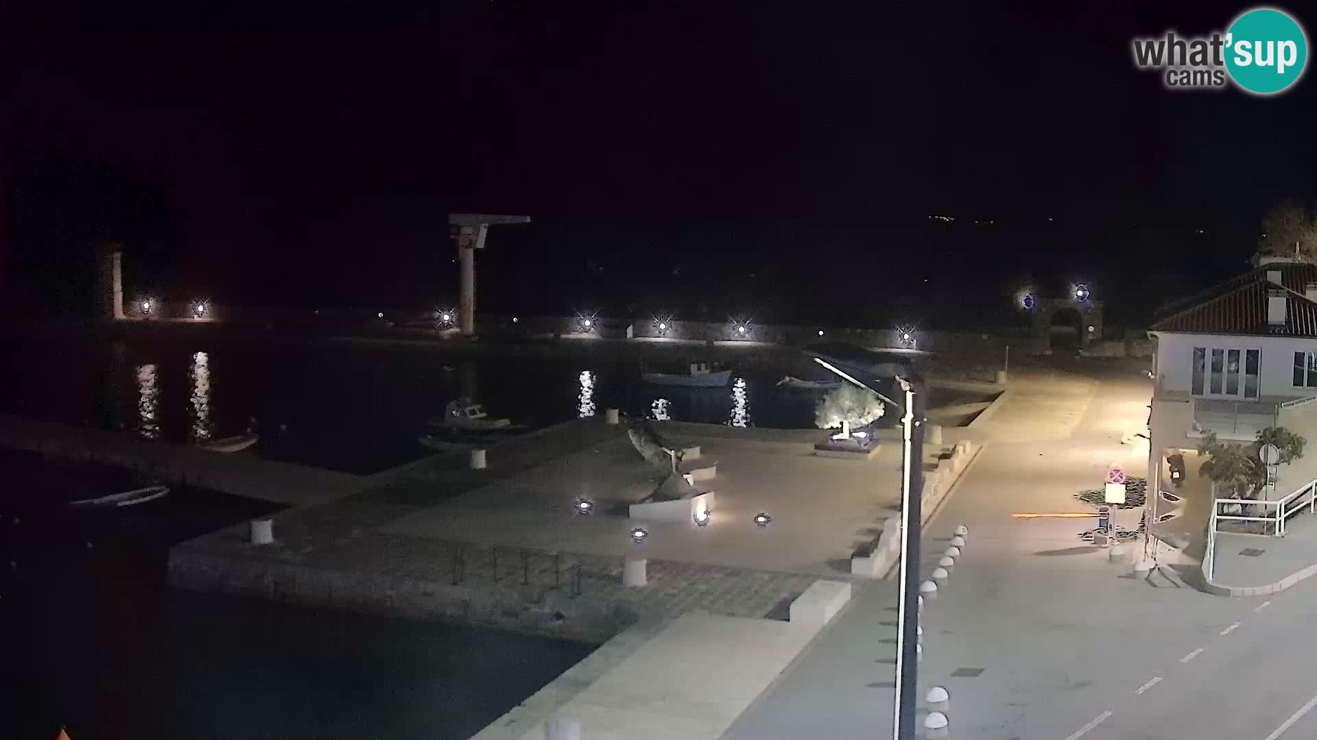 Senj Webcam – Panoramic view of Senj riva