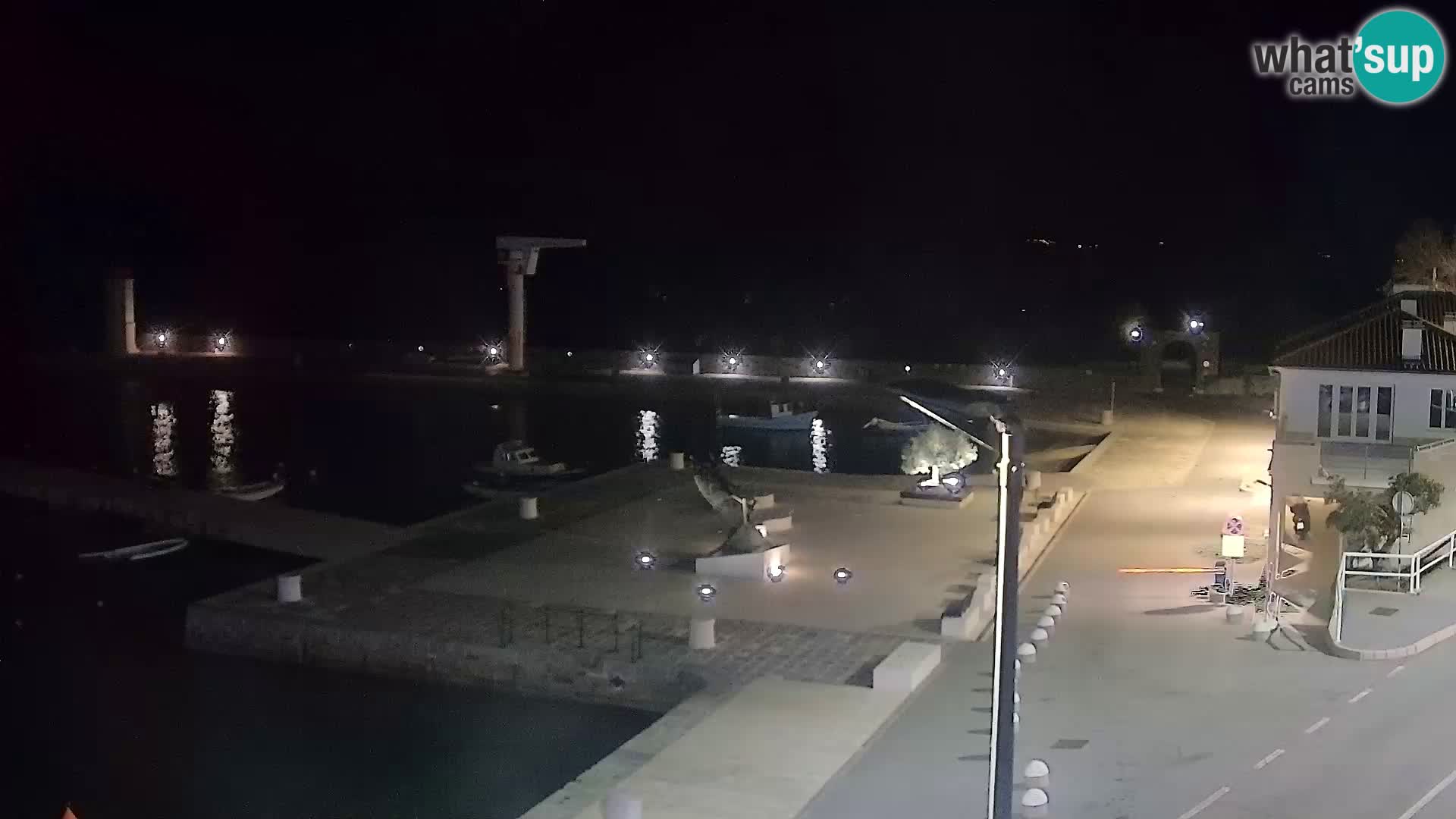 Webcam Segna – Panorama dell’lungomare di Senj