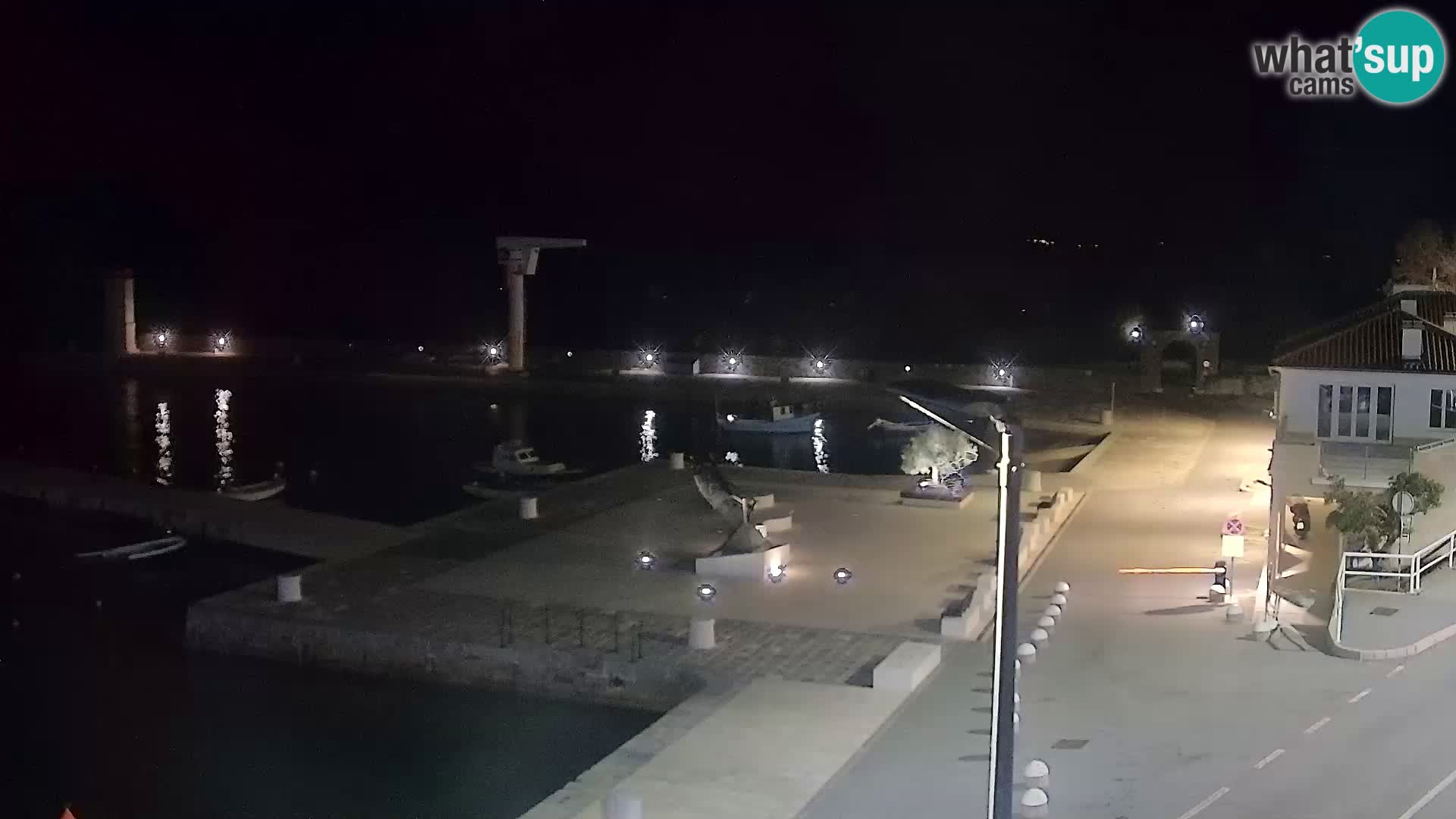 Senj camera en vivo – Vista panorámica de Senj riva