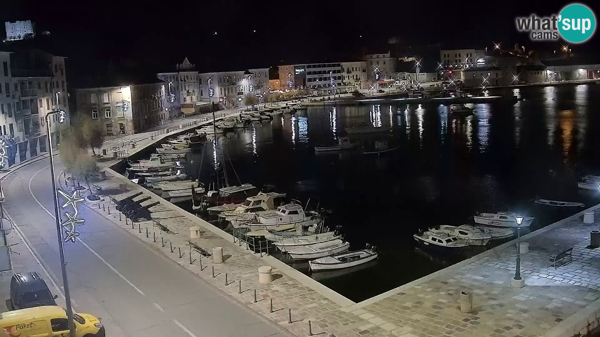 Senj Webcam – Panoramic view of Senj riva