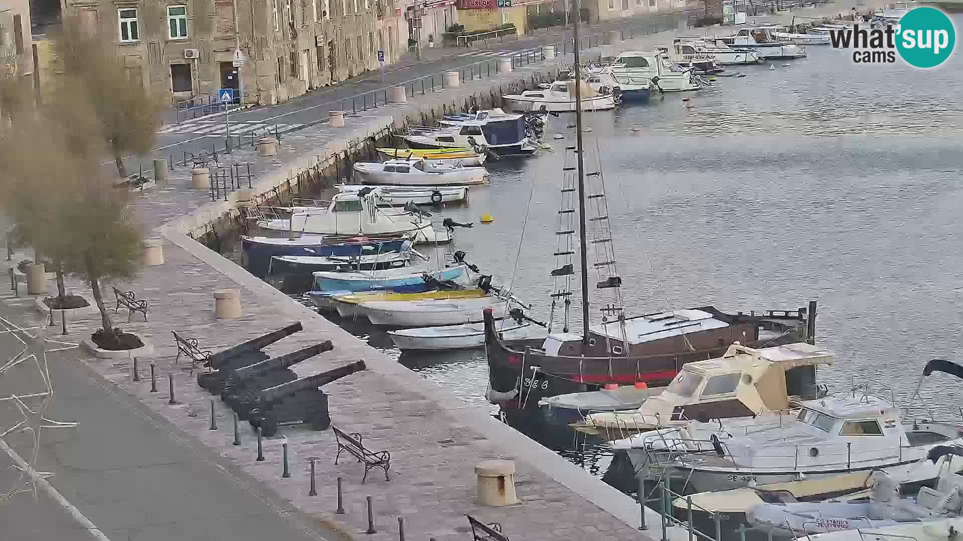 Senj camera en vivo – Vista panorámica de Senj riva