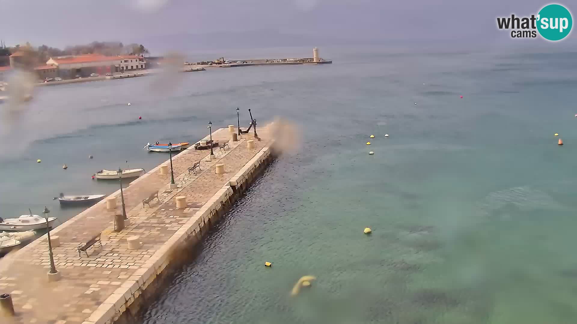 Senj Webcam – Panoramic view of Senj riva