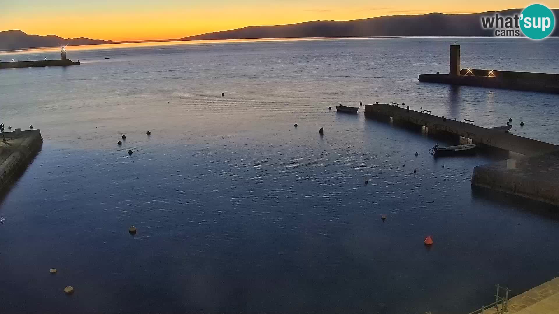 Senj Webcam – Panoramic view of Senj riva