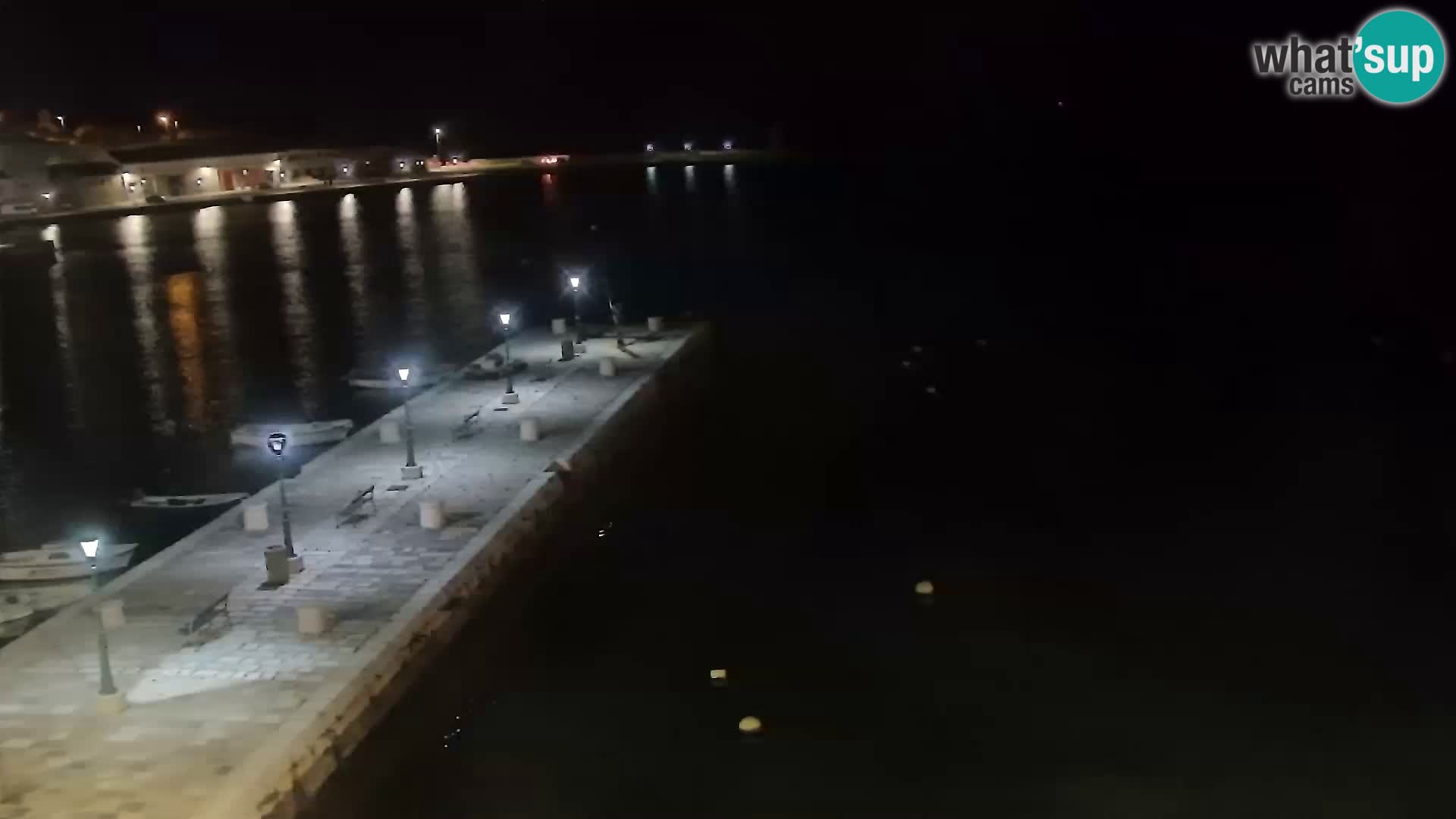 Senj Webcam – Panoramic view of Senj riva