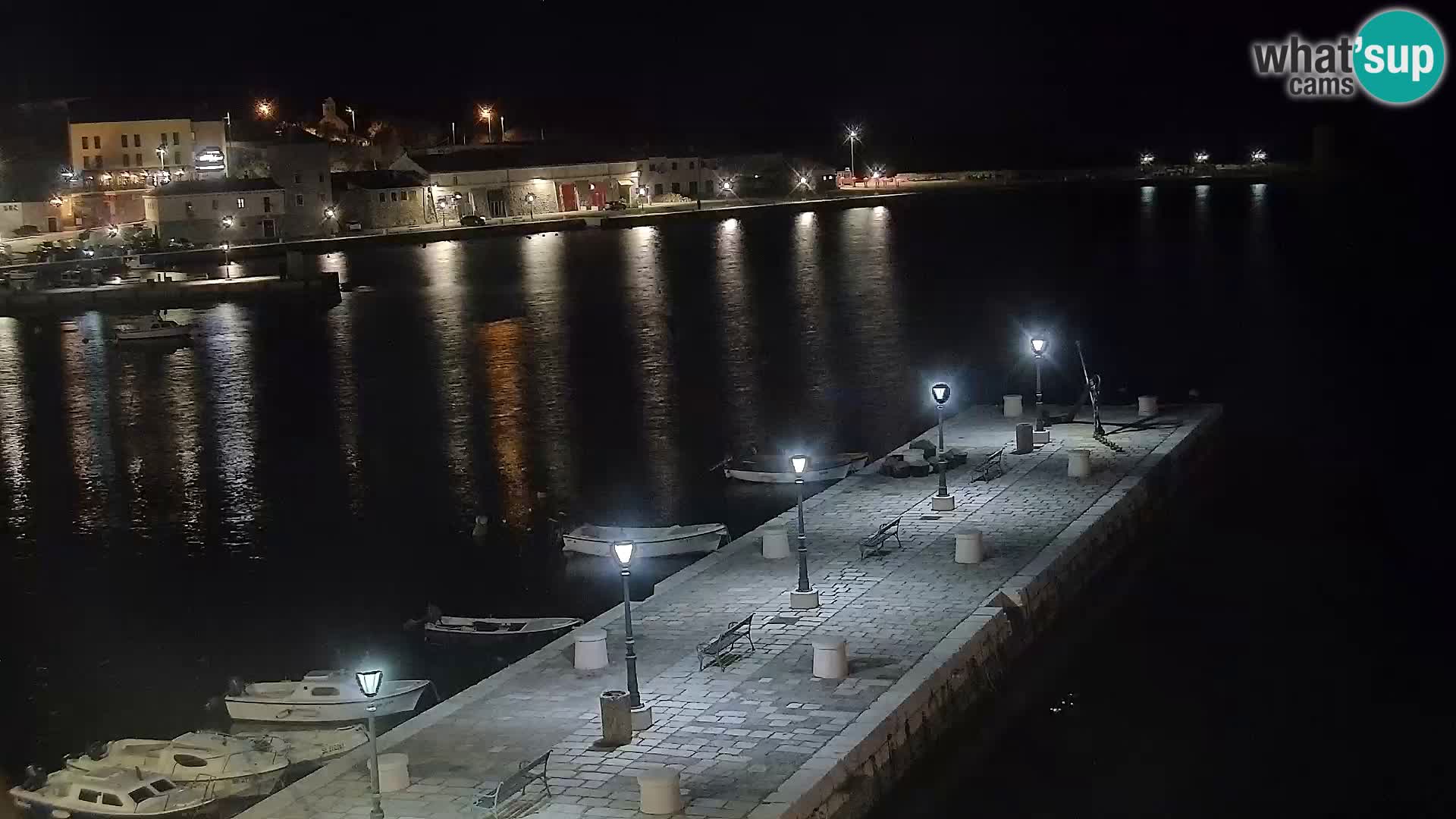 Senj Webcam – Panoramic view of Senj riva