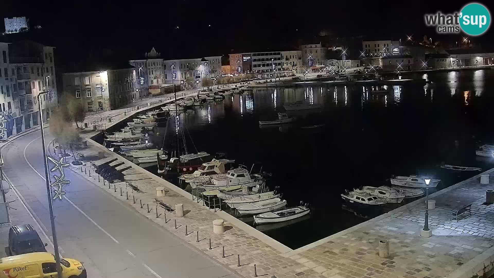 Senj camera en vivo – Vista panorámica de Senj riva