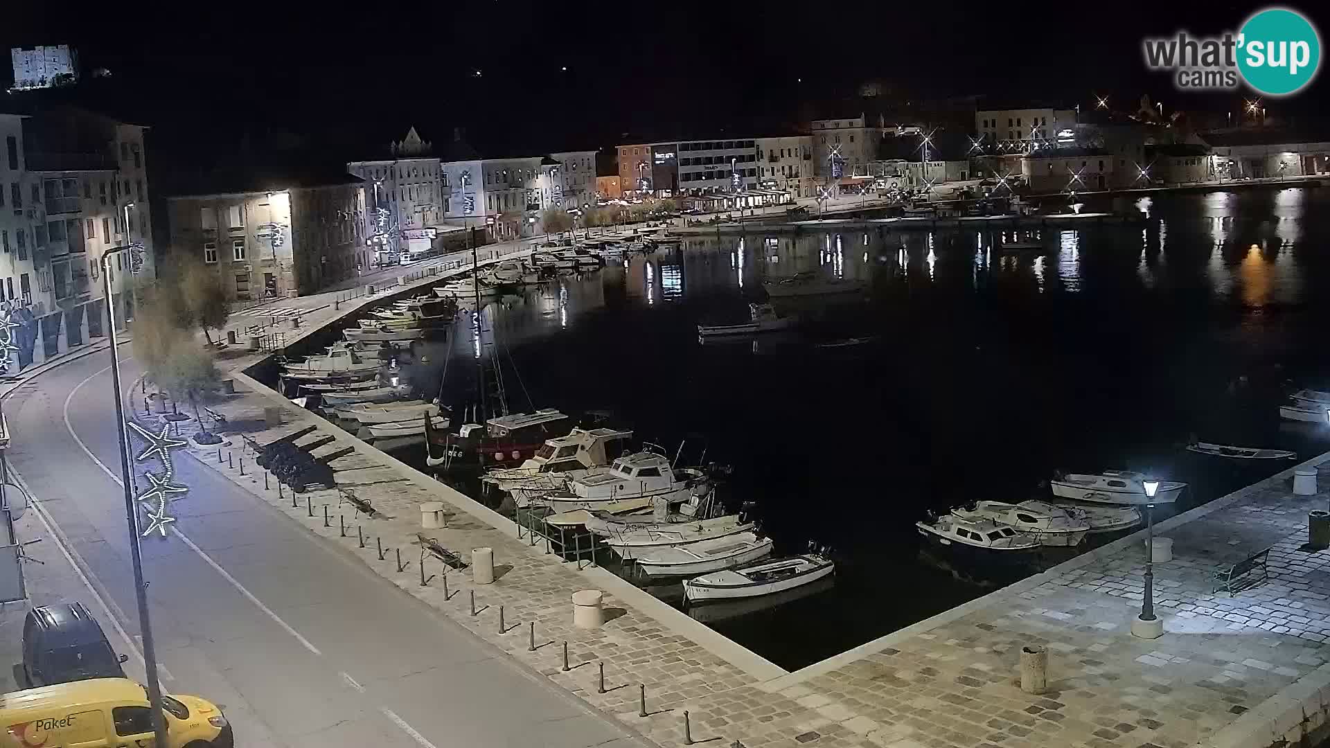 Webcam Segna – Panorama dell’lungomare di Senj