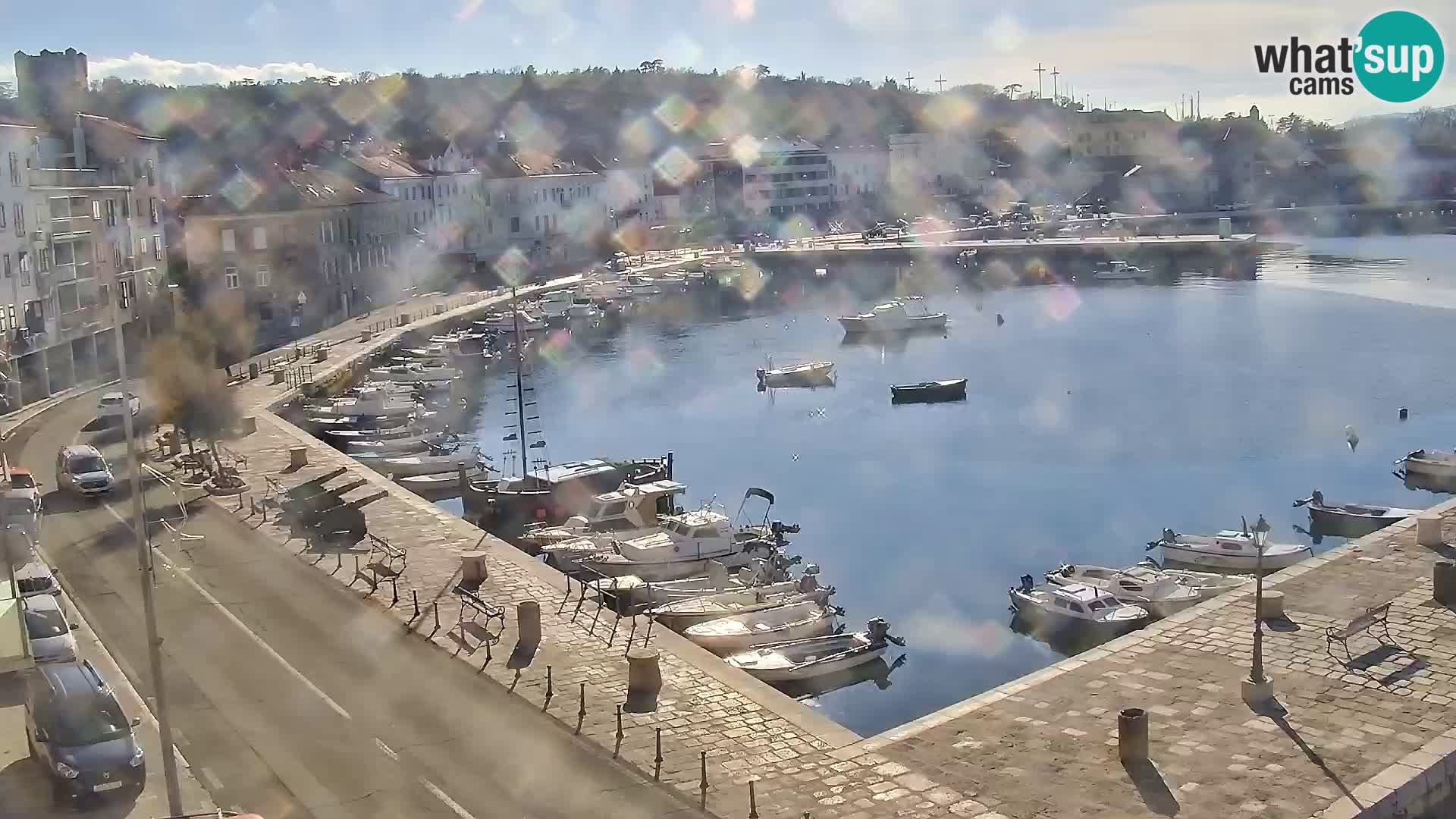 Senj Webcam – Panoramic view of Senj riva