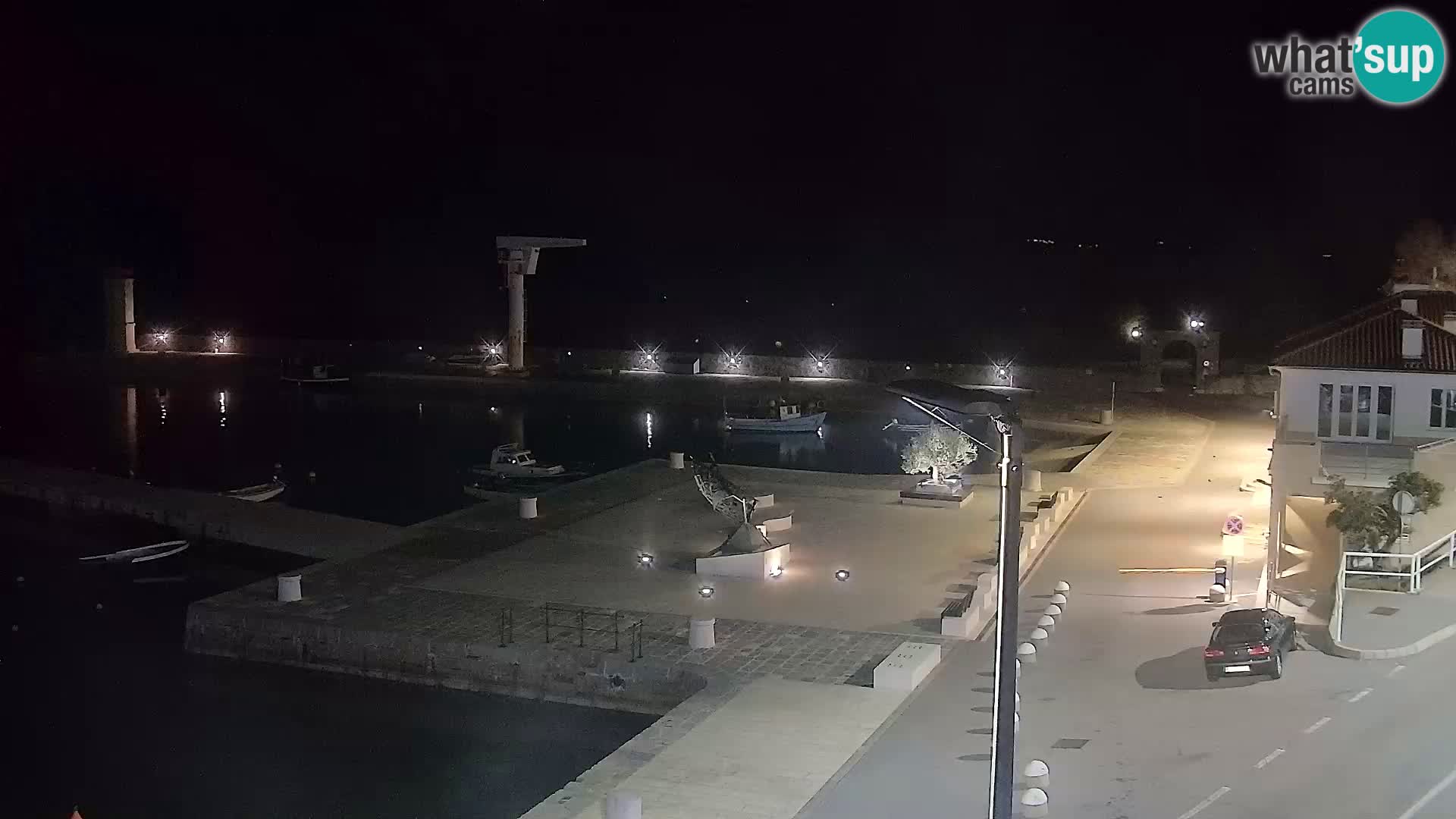 Webcam Segna – Panorama dell’lungomare di Senj