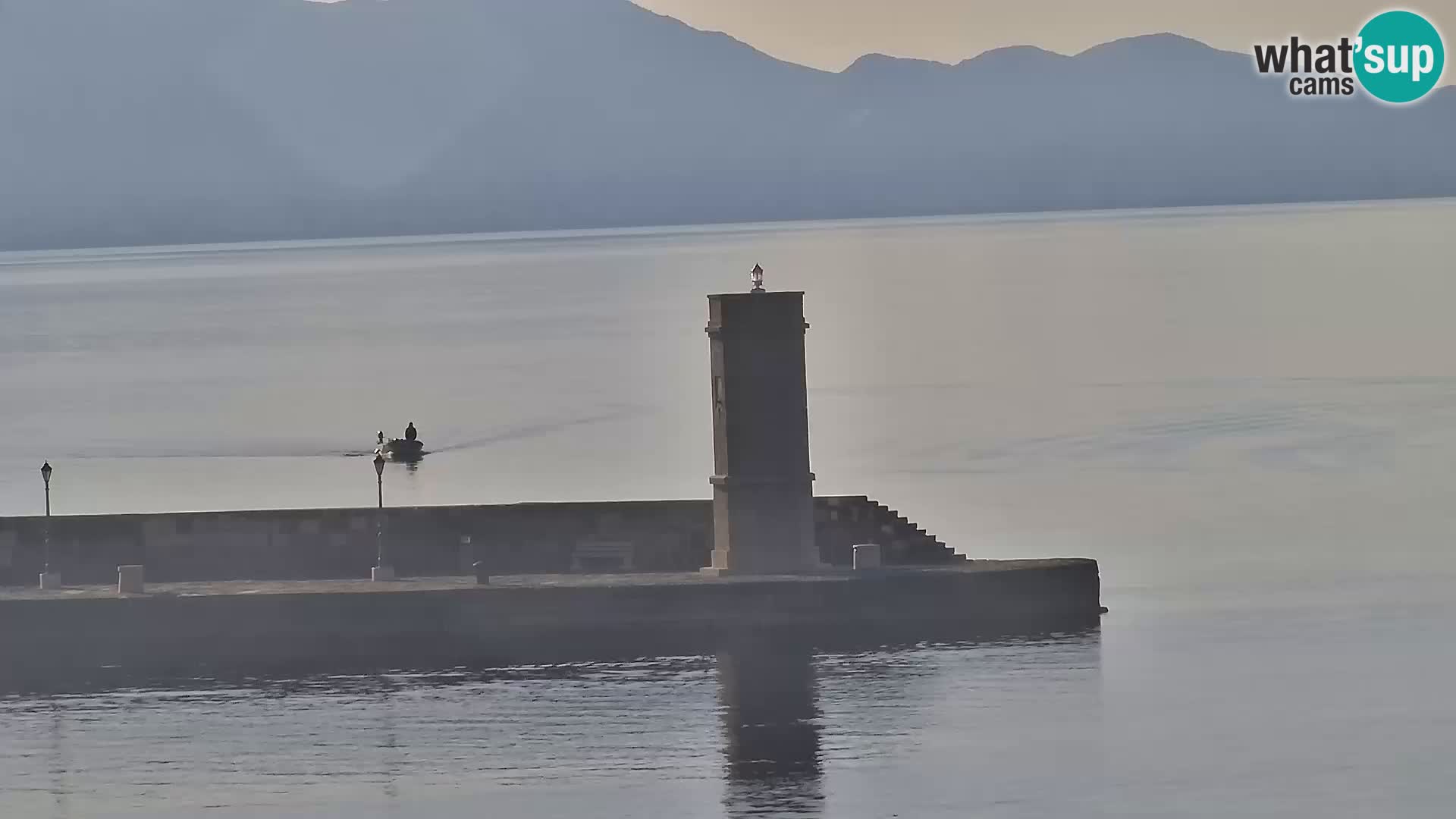 Webcam Segna – Panorama dell’lungomare di Senj