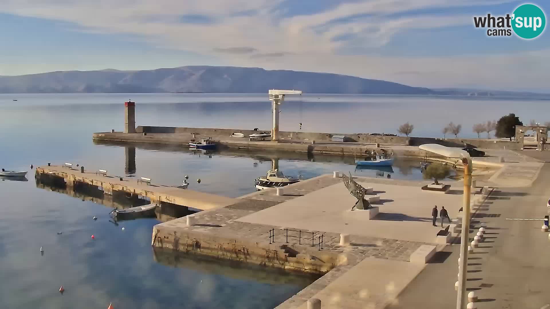 Senj Webcam – Panoramic view of Senj riva
