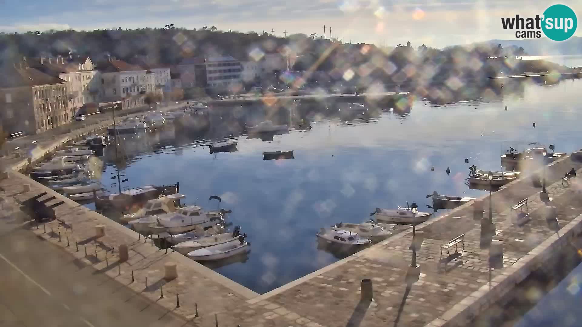 Senj Webcam – Panoramic view of Senj riva