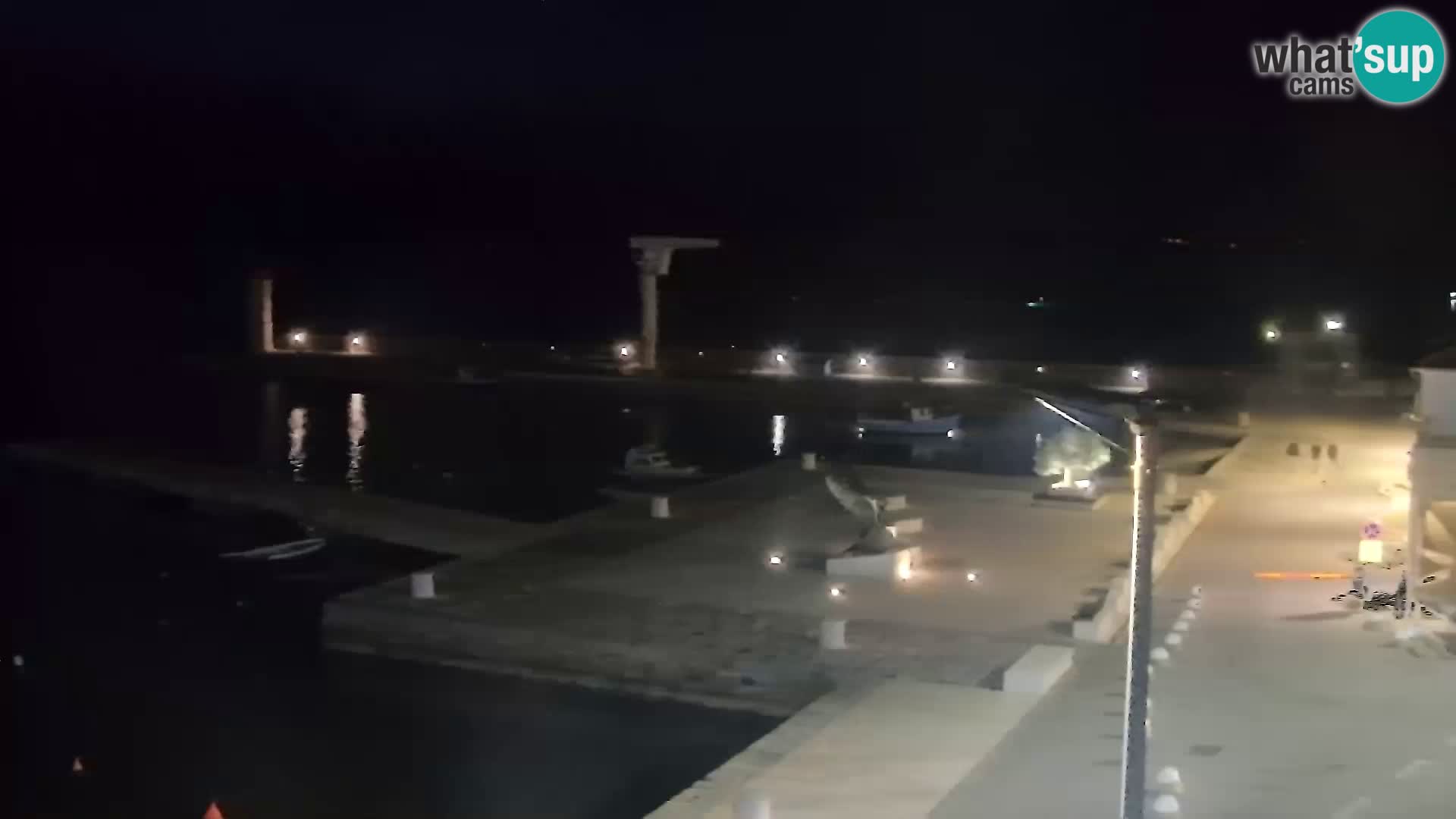 Senj Webcam – Panoramic view of Senj riva