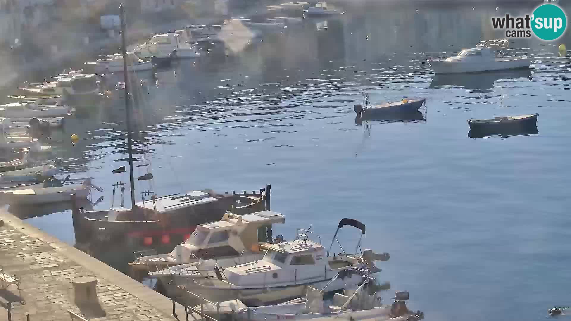 Senj camera en vivo – Vista panorámica de Senj riva