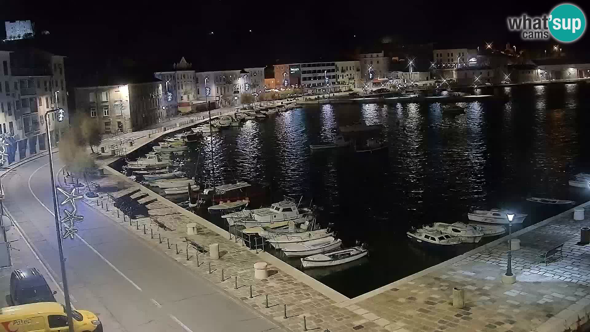 Webcam Segna – Panorama dell’lungomare di Senj