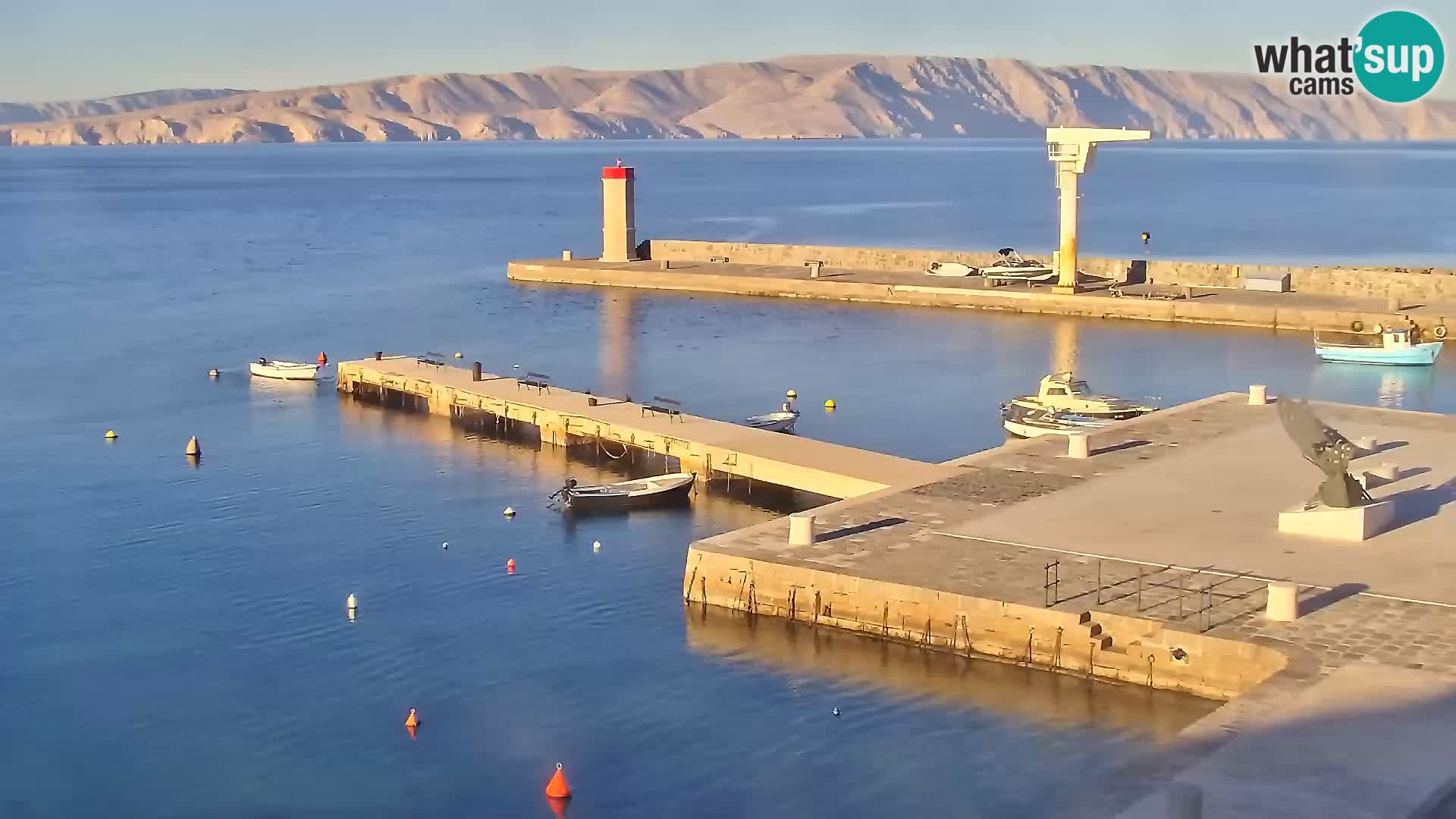 Senj Webcam – Panoramic view of Senj riva