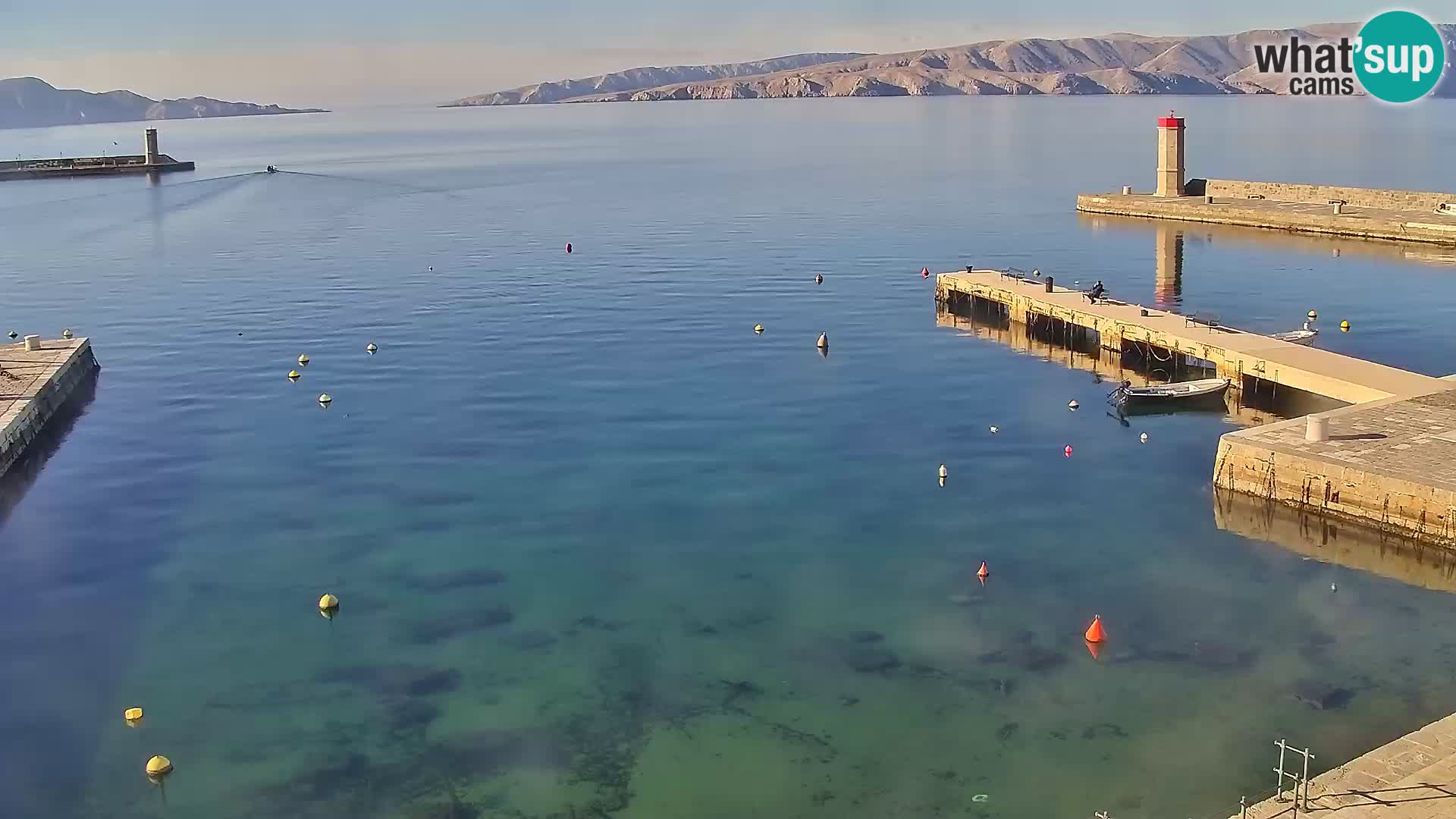 Senj Spletna kamera – pogled na obalo Senja