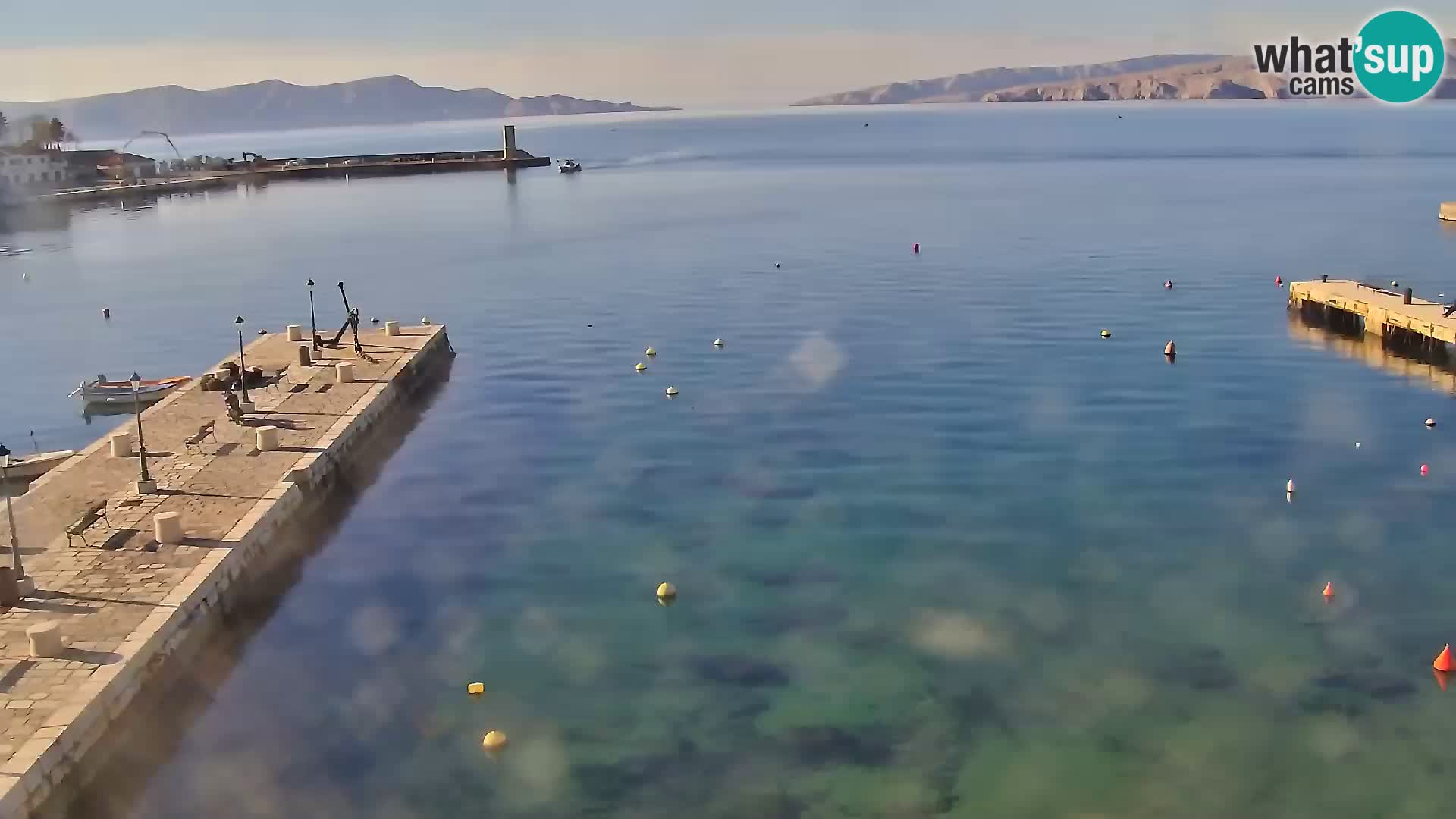 Webcam Segna – Panorama dell’lungomare di Senj