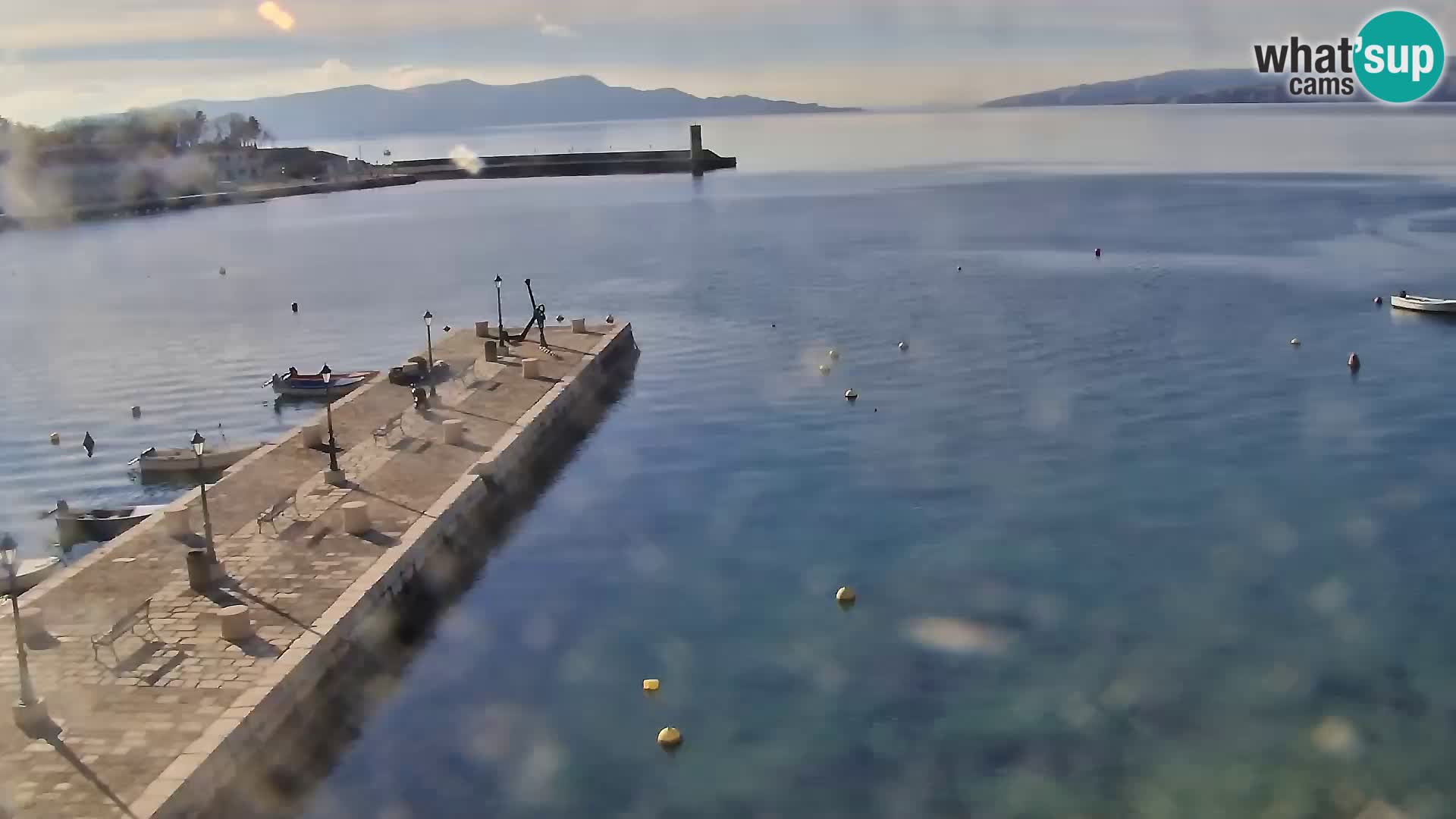 Senj Spletna kamera – pogled na obalo Senja